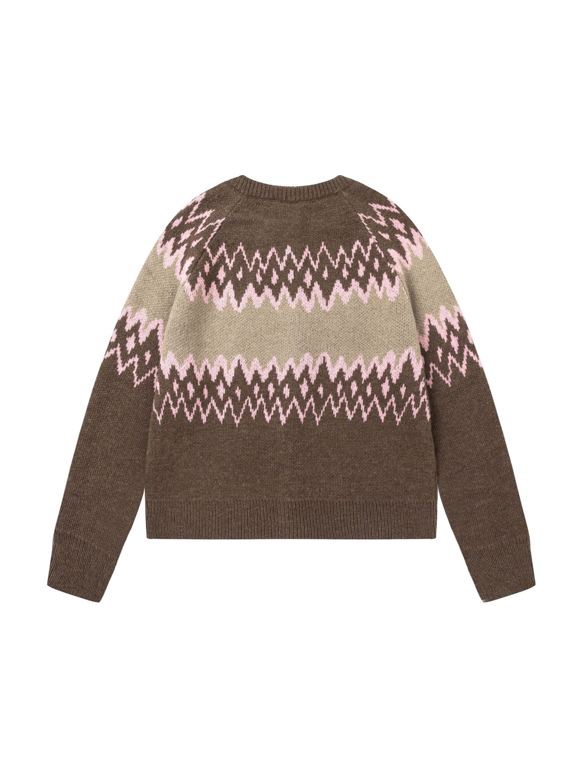 Vintage Color of Flowers Sweater