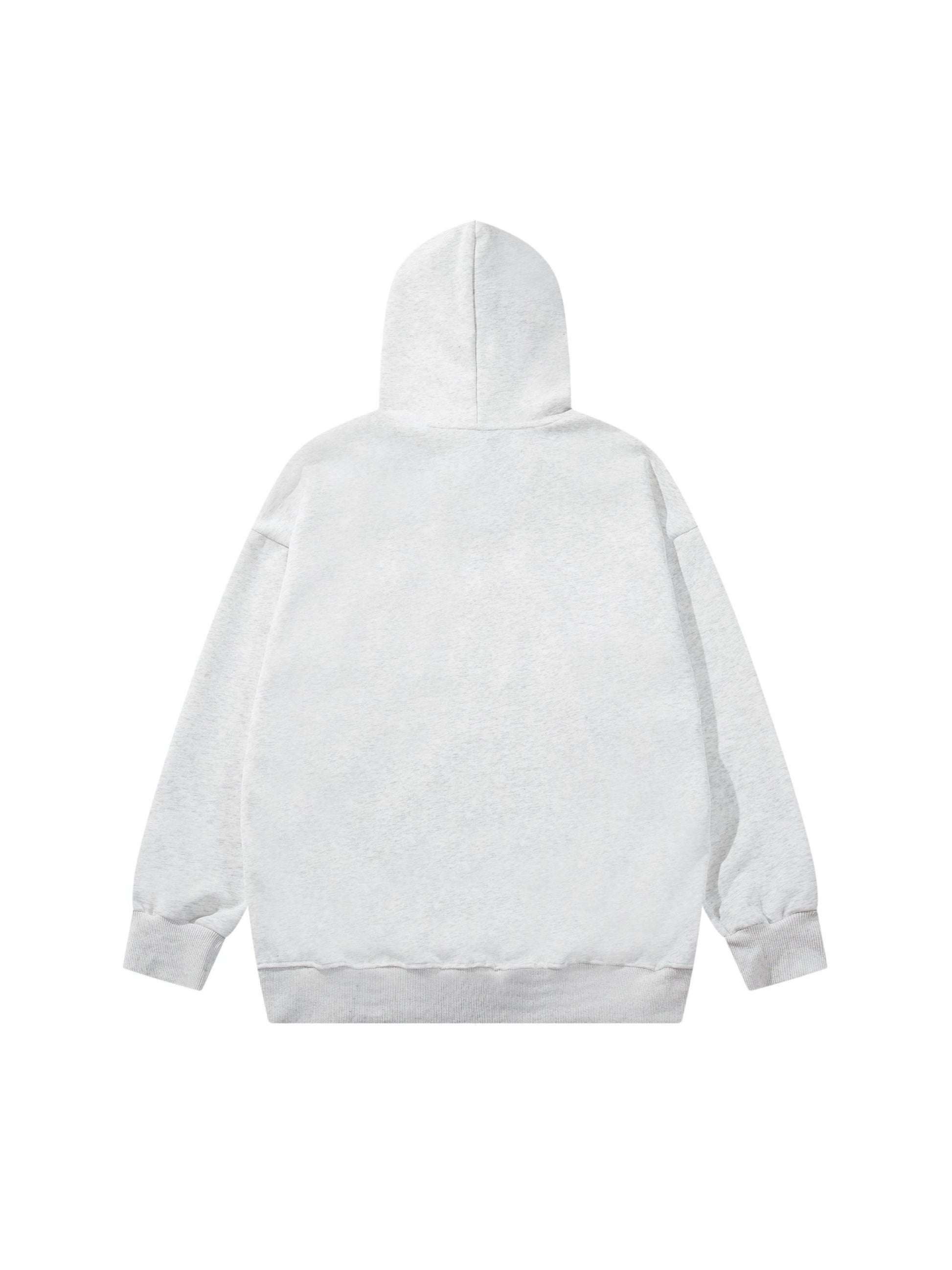 Vintage Cat Print Hoodie