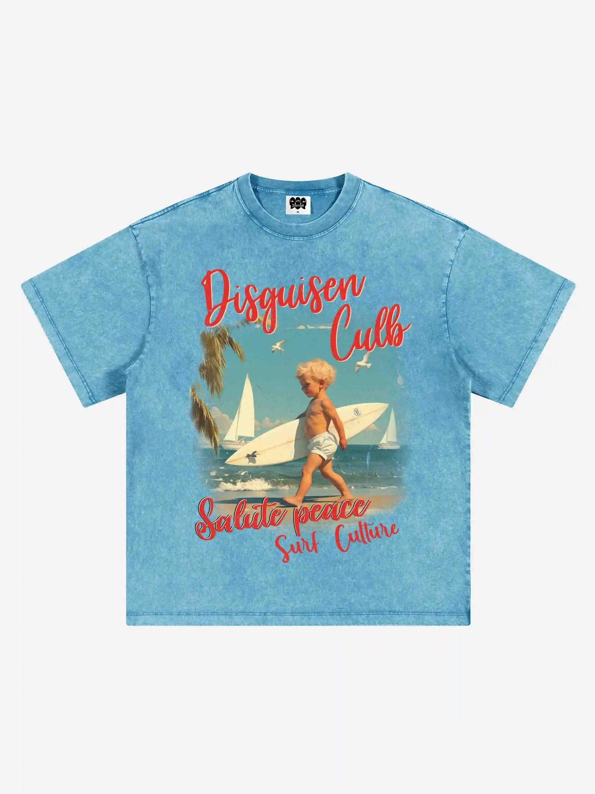 Disguisen American Retro Beach Kids T-Shirt
