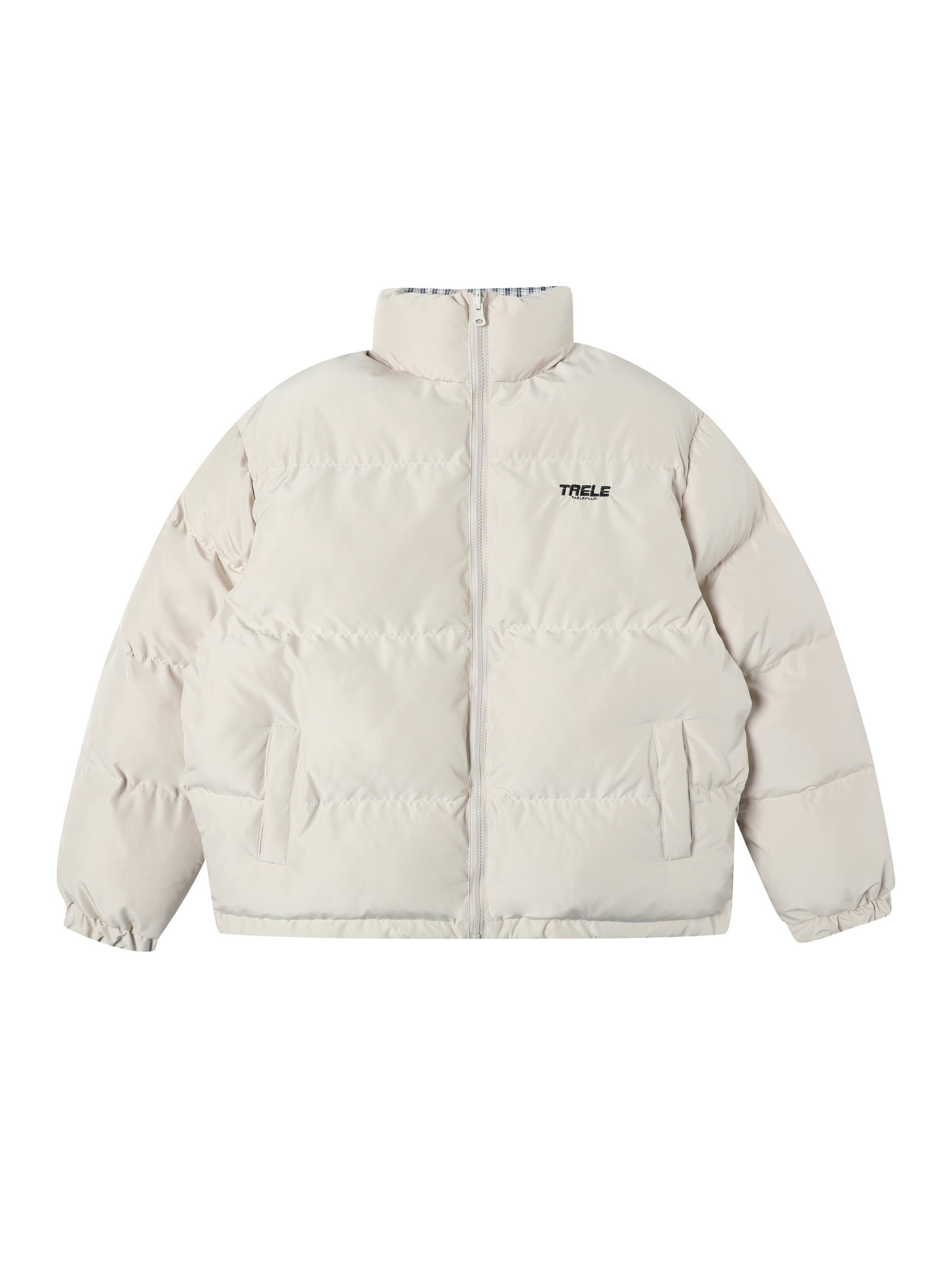 Minimalistic Double-sided Plaid Coat