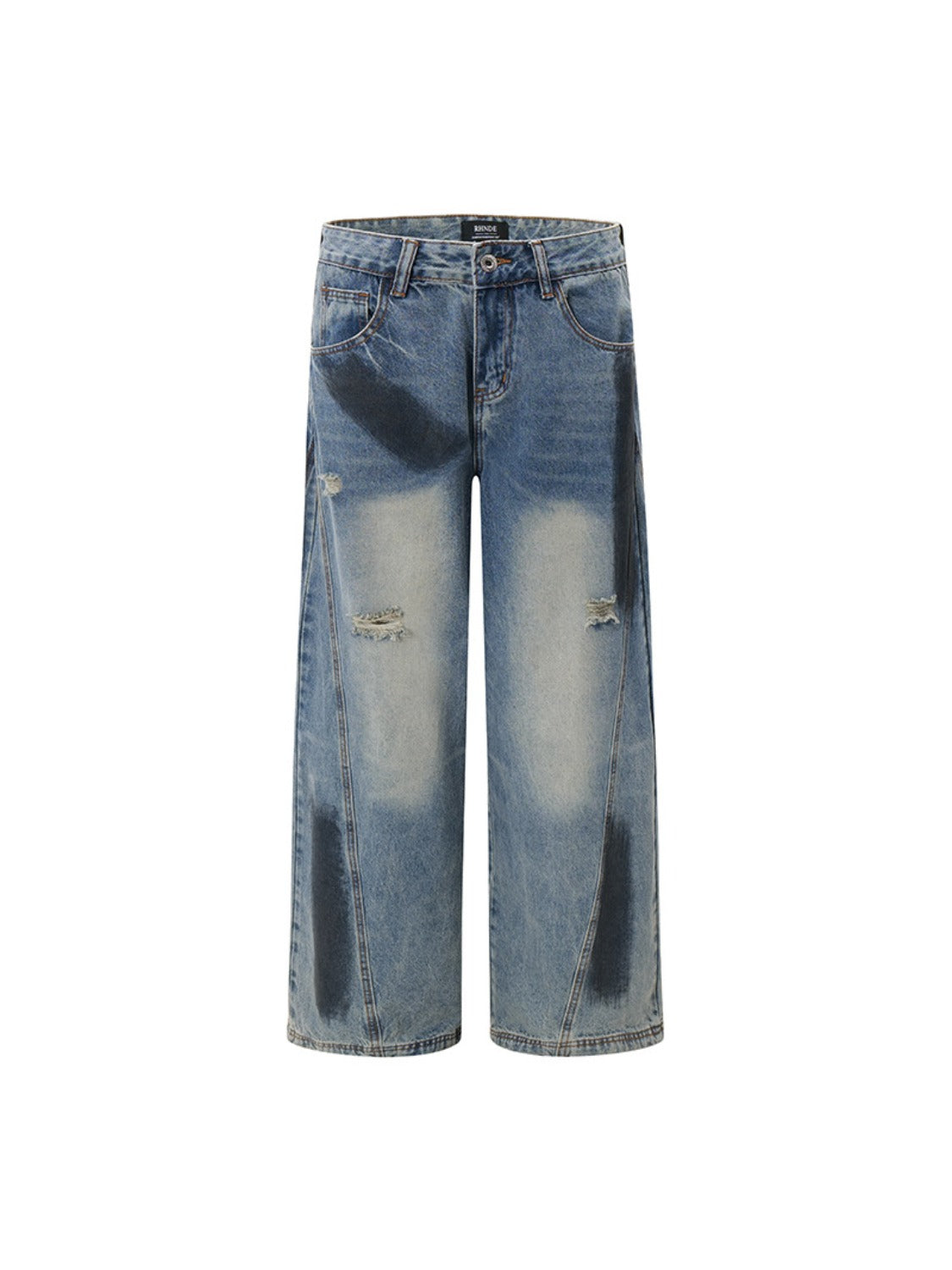 Vintage Ripped Jeans