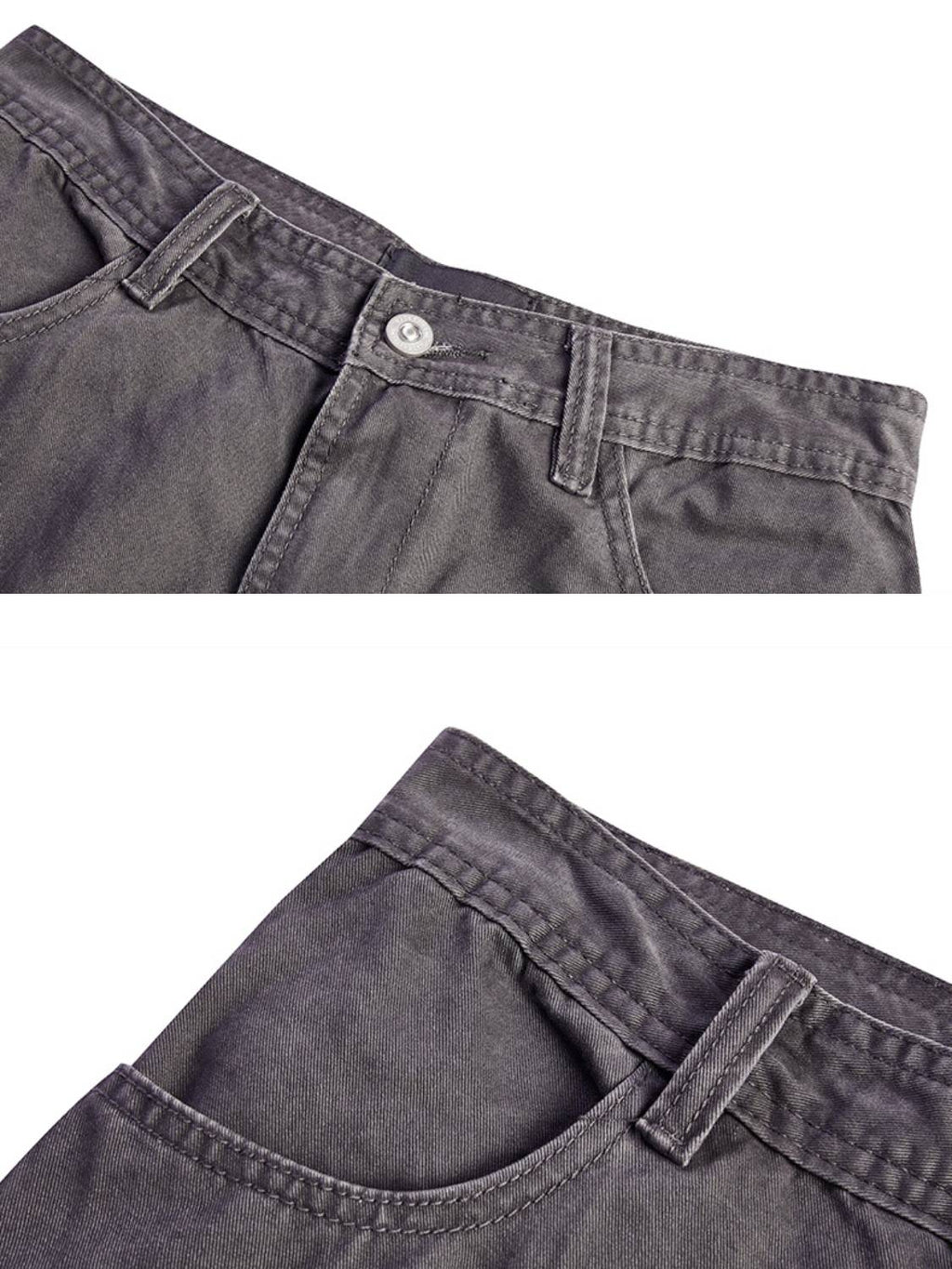 Vintage Washed Big Pocket Cargo Pants