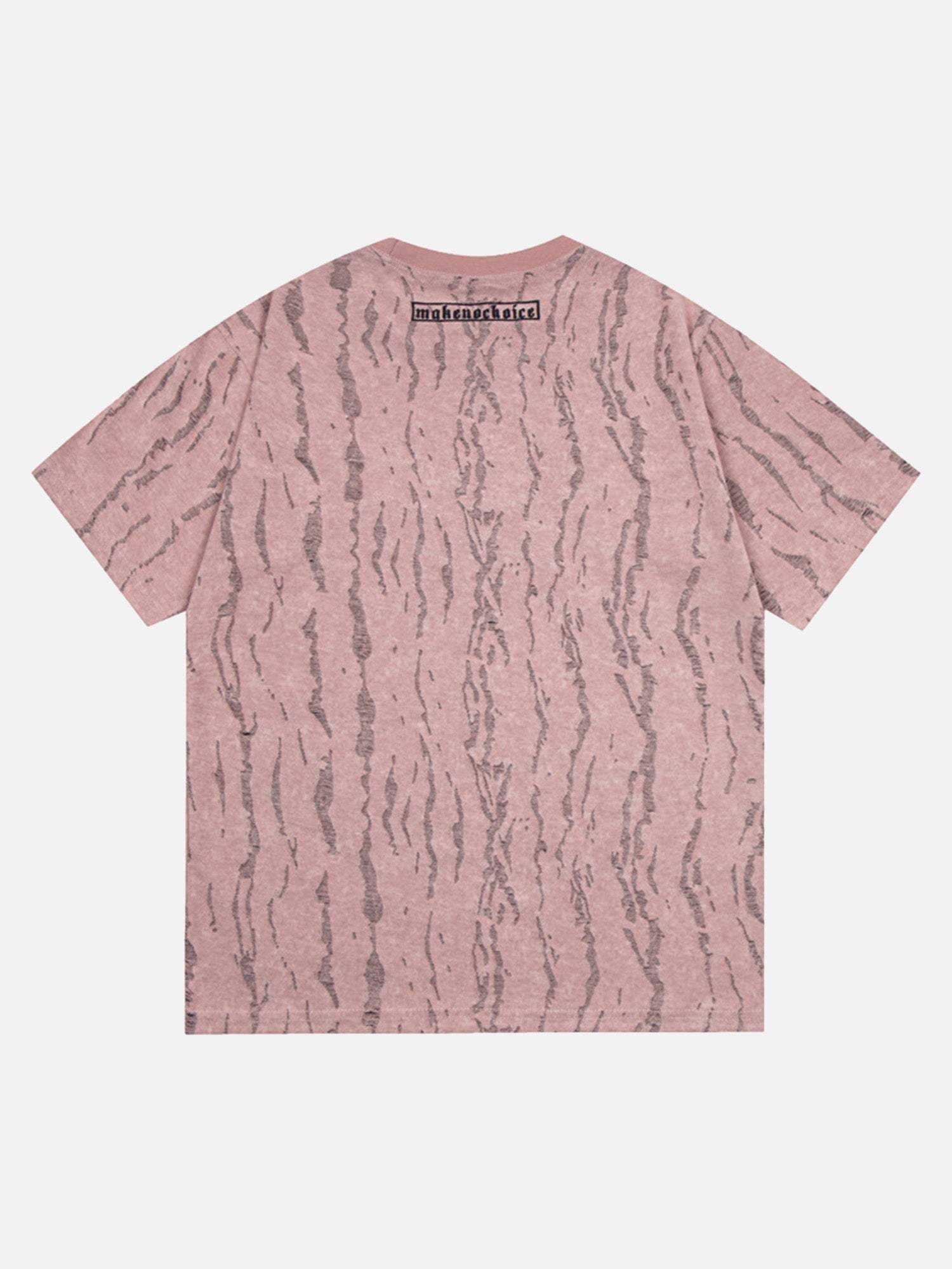 Disguisen High Street Wasteland  Gothic Letter Embroidery T-shirt