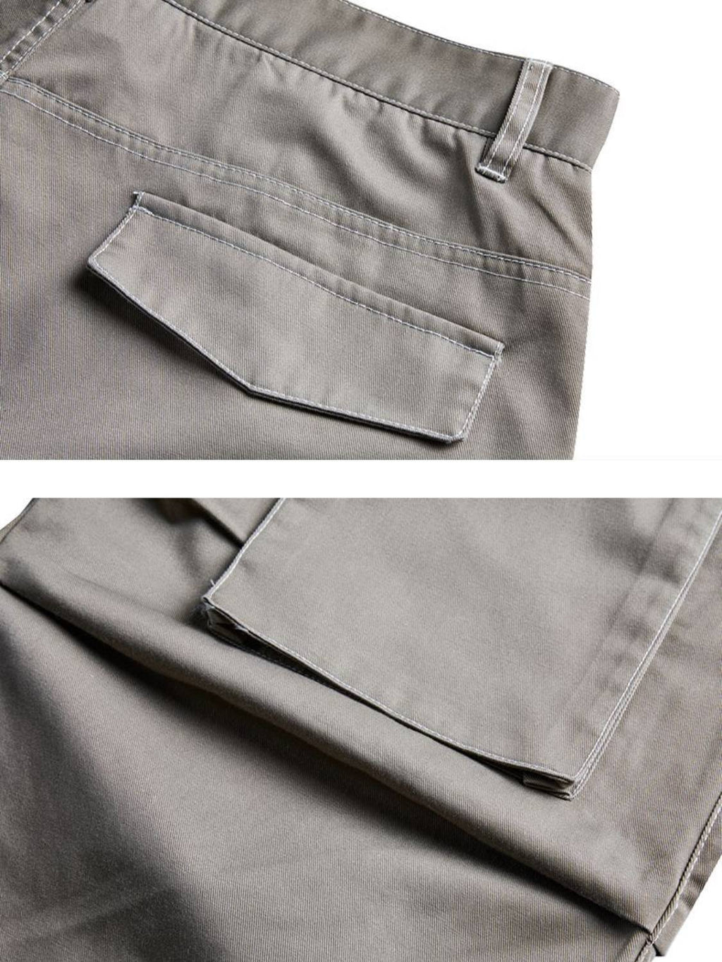 Heart Rivet Multi-pocket Jeans