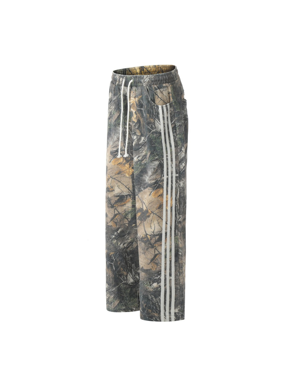 Tree Branches Digital Print Drapey Pants