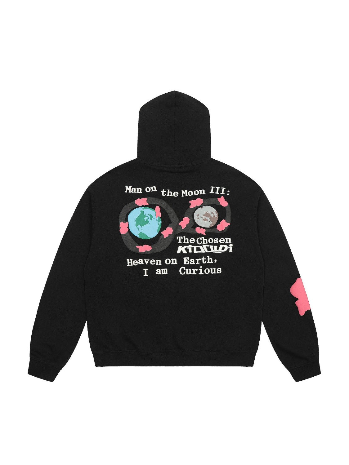 Planet Rainbow Foam Graffiti Hoodie