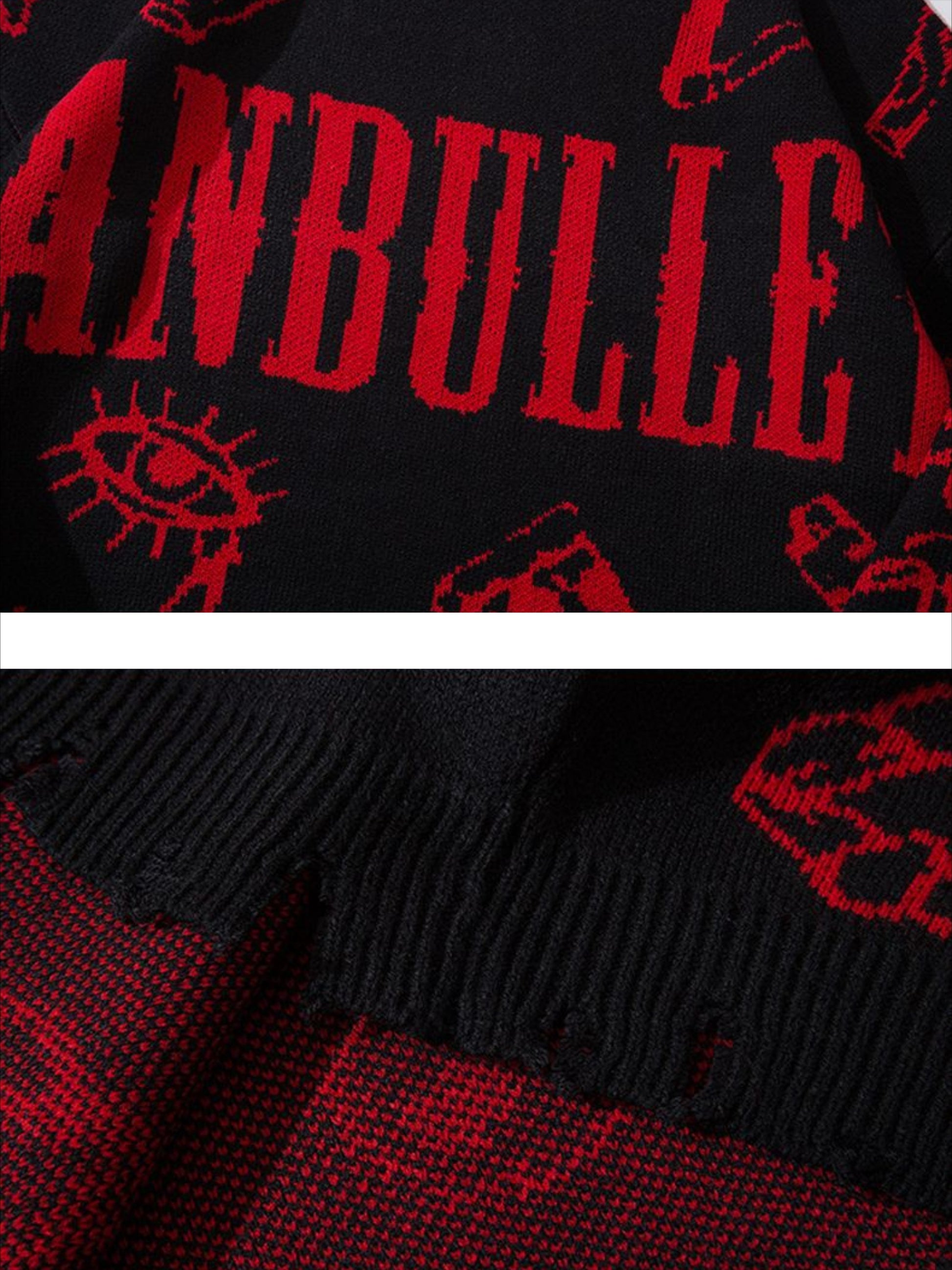 Graffiti Letters Sweater