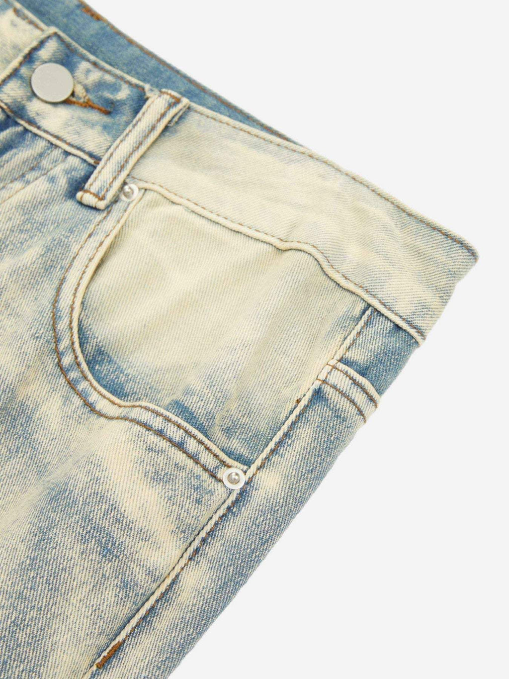 Disguisen Ripped Double Straight Jeans