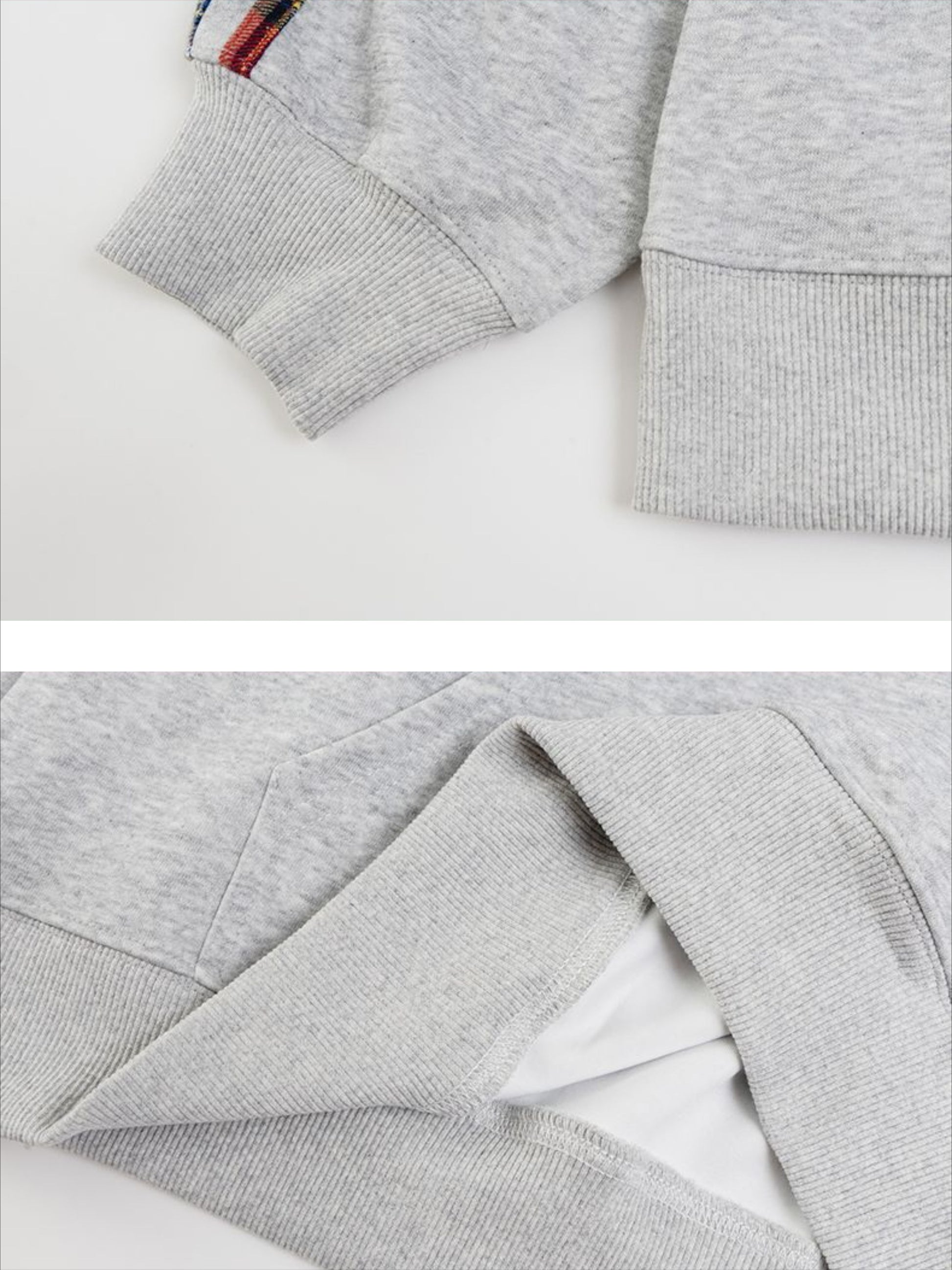 Vinatge Leisure Print Hoodie
