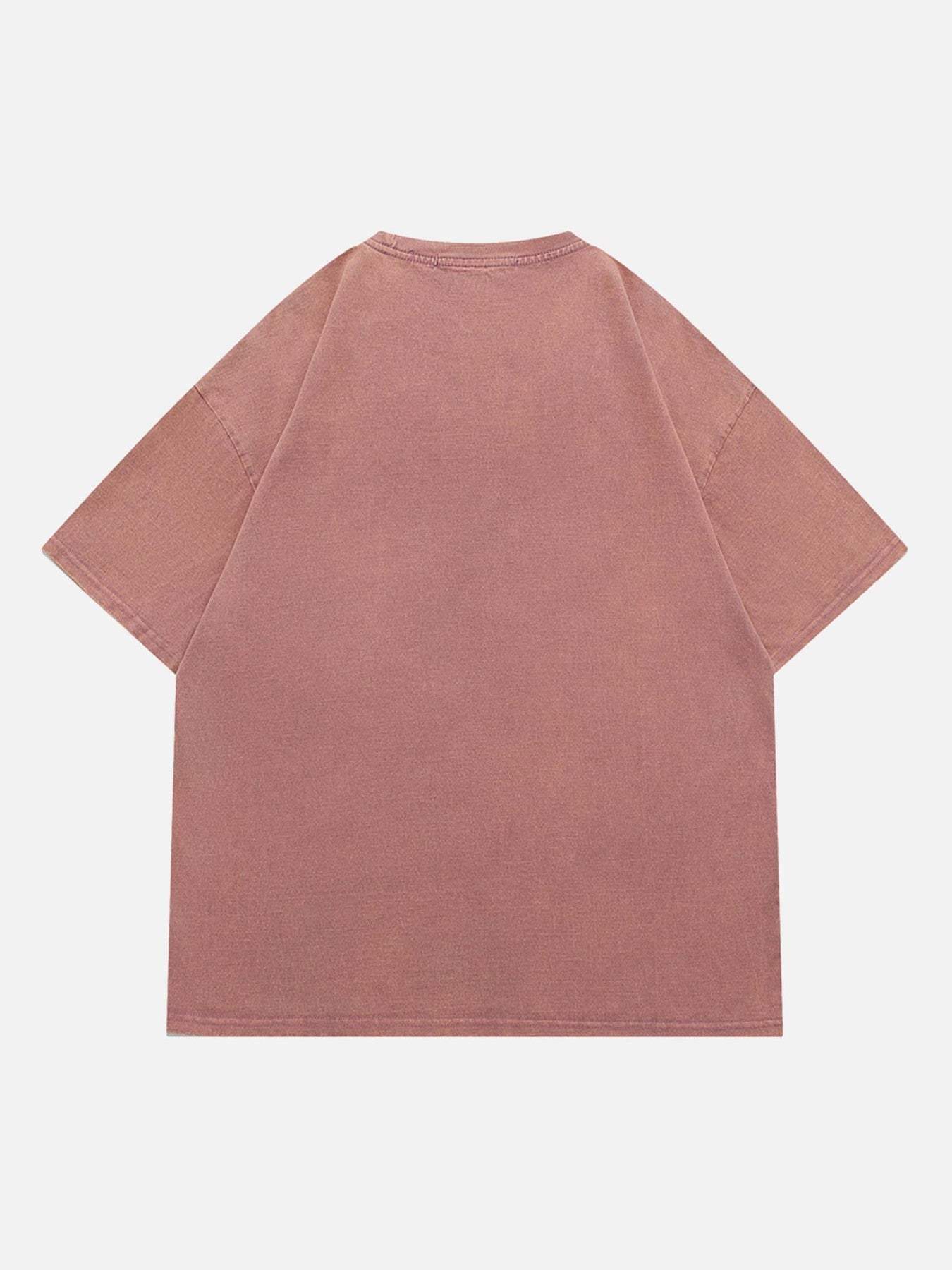 Disguisen Abstract Portrait Print T-shirt