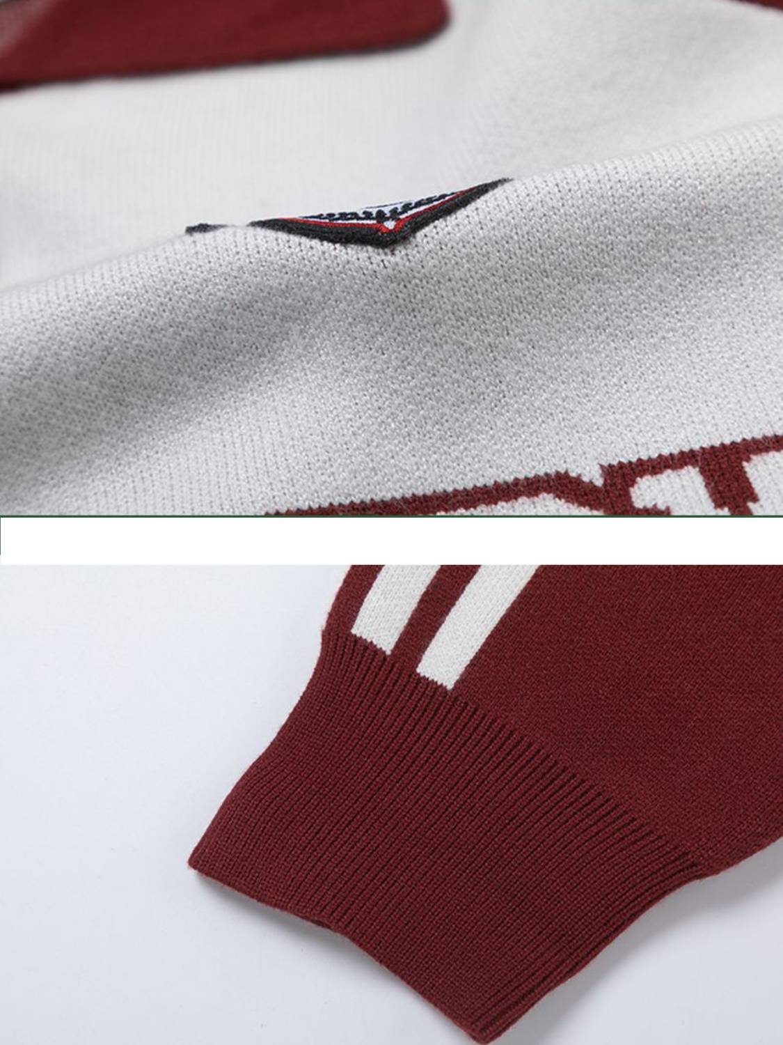 High Street Collision Color Assemble Leisure Sweatshirt