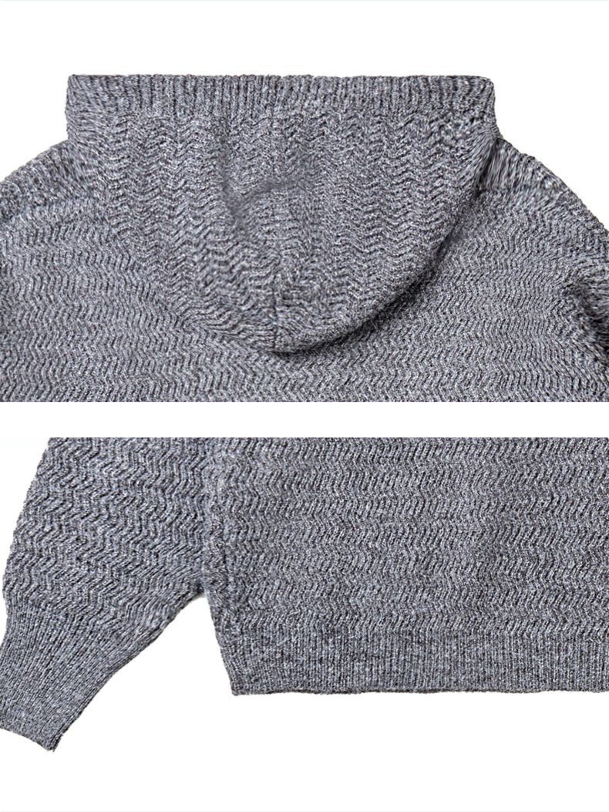Vintage Braided Texture Sweater