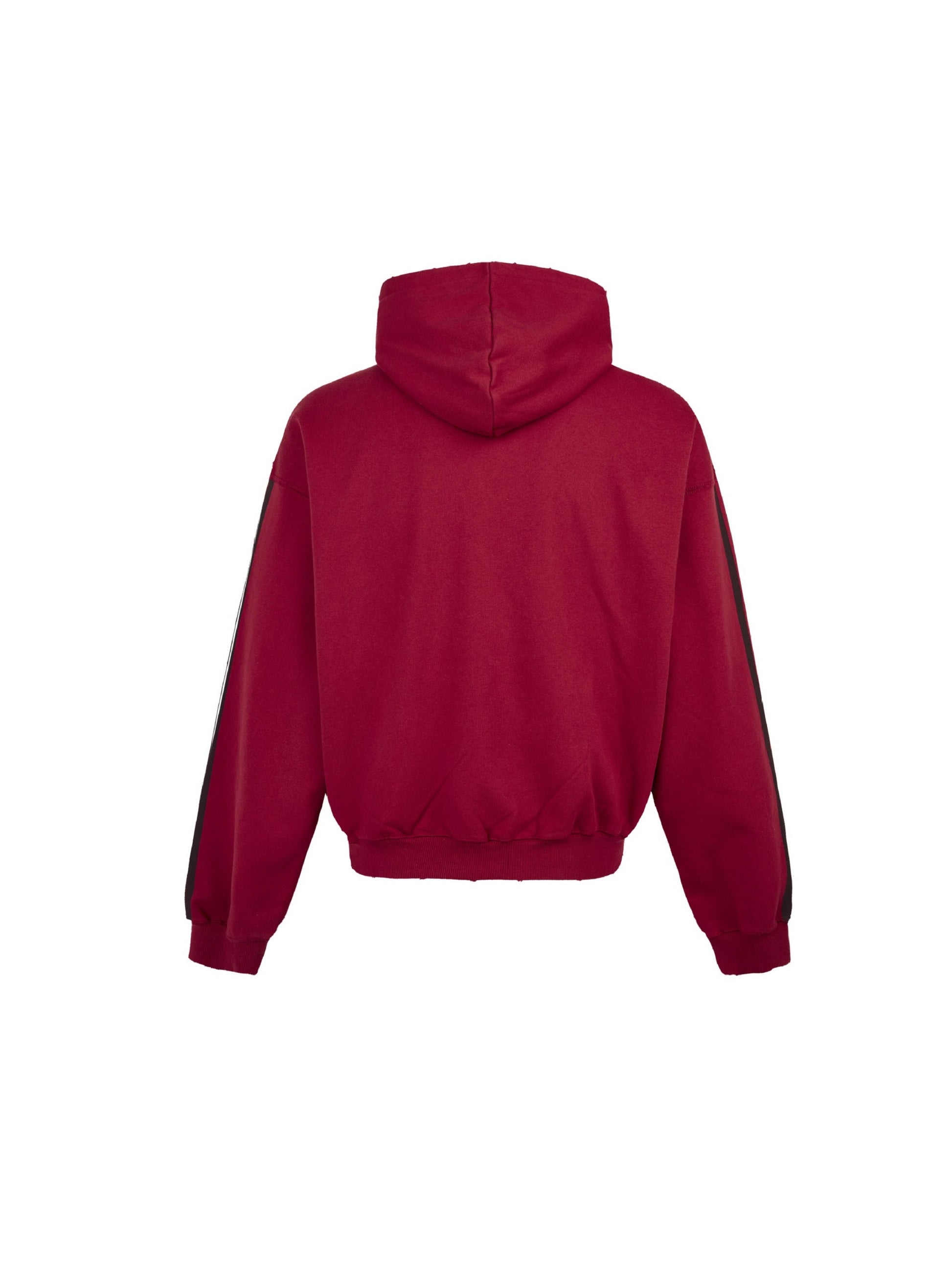 Vintage Stripe Print Hoodie