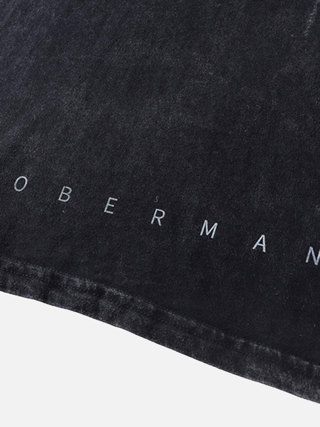 Disguisen Retro Hip-hop Doberman Print T-shirt