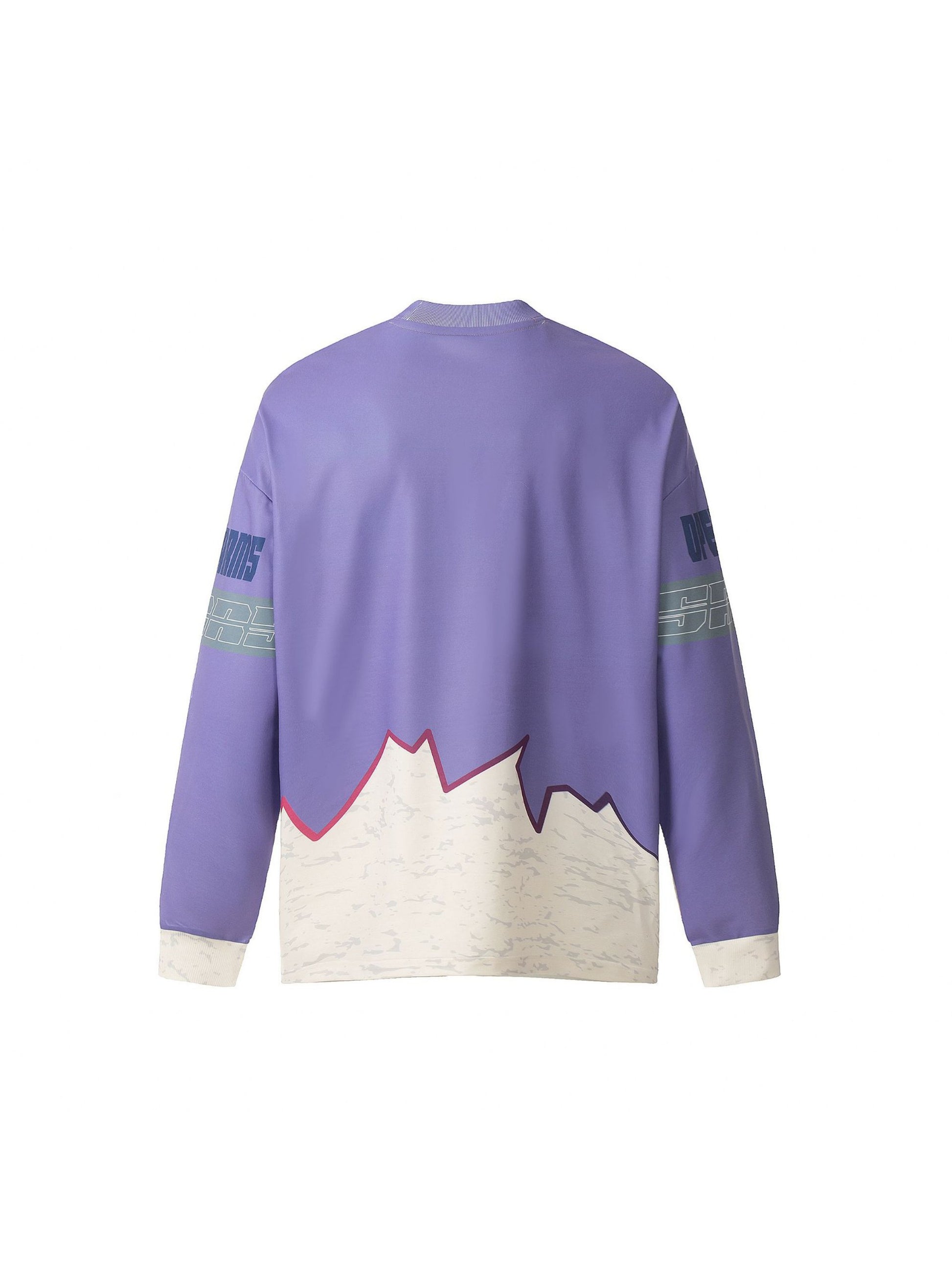 Contrast Color Long Sleeve T-shirt