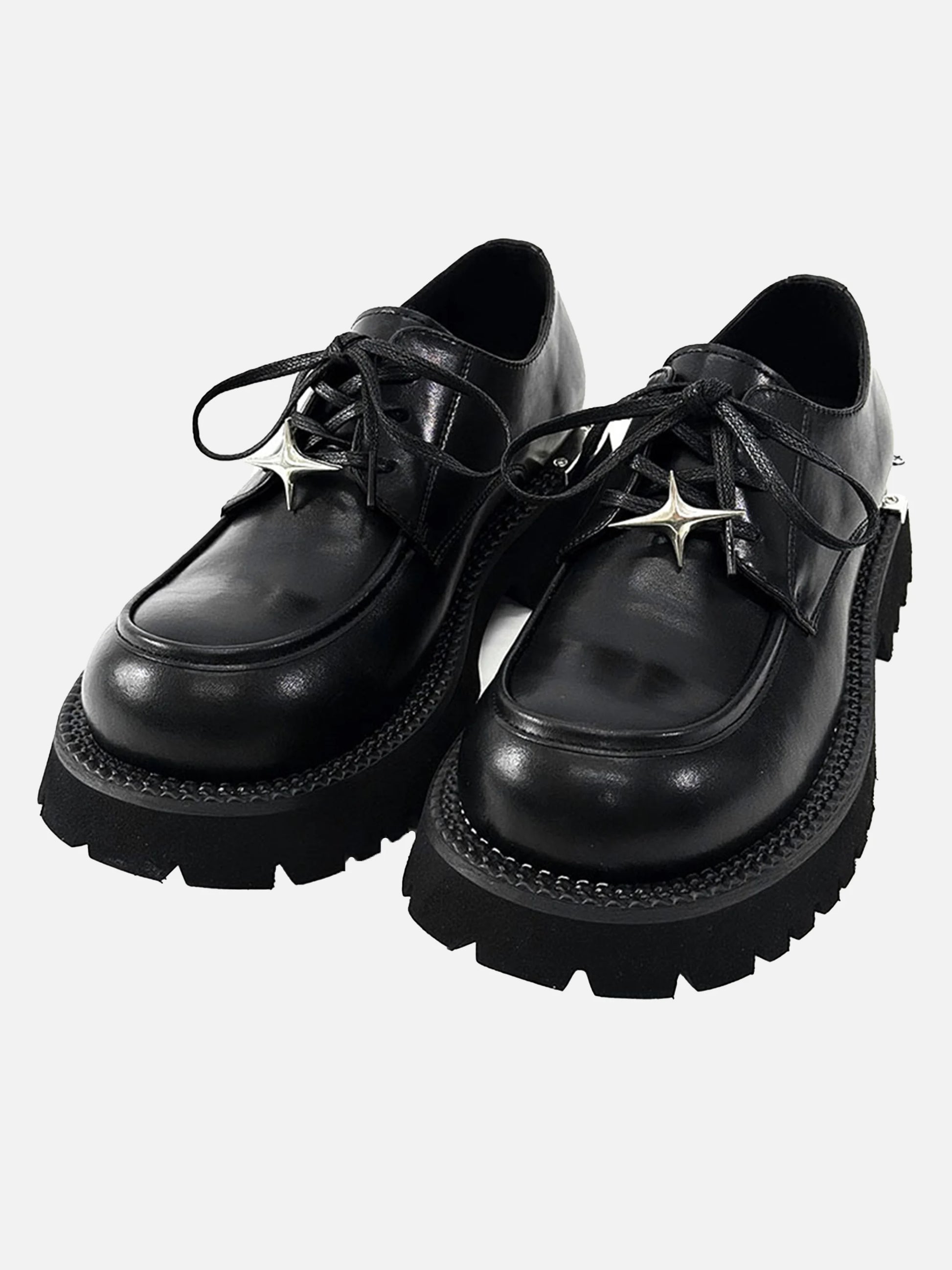 Four-pointed Star Strap Loafer