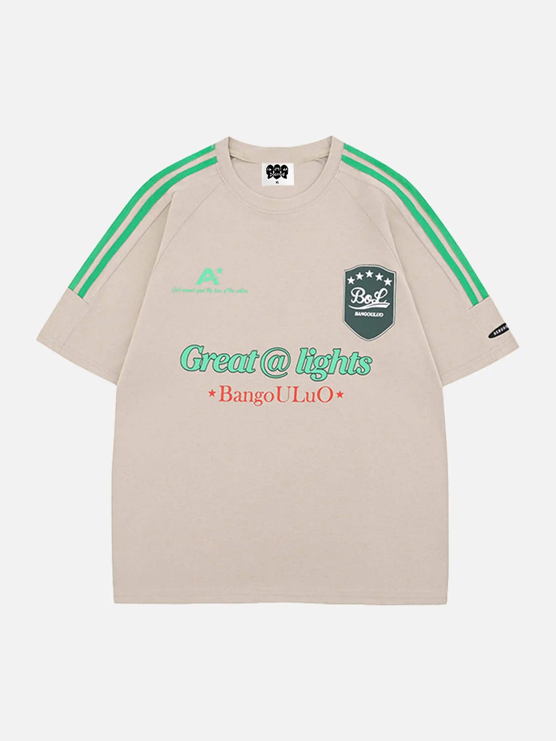 Disguisen American Street Sports Style T-shirt