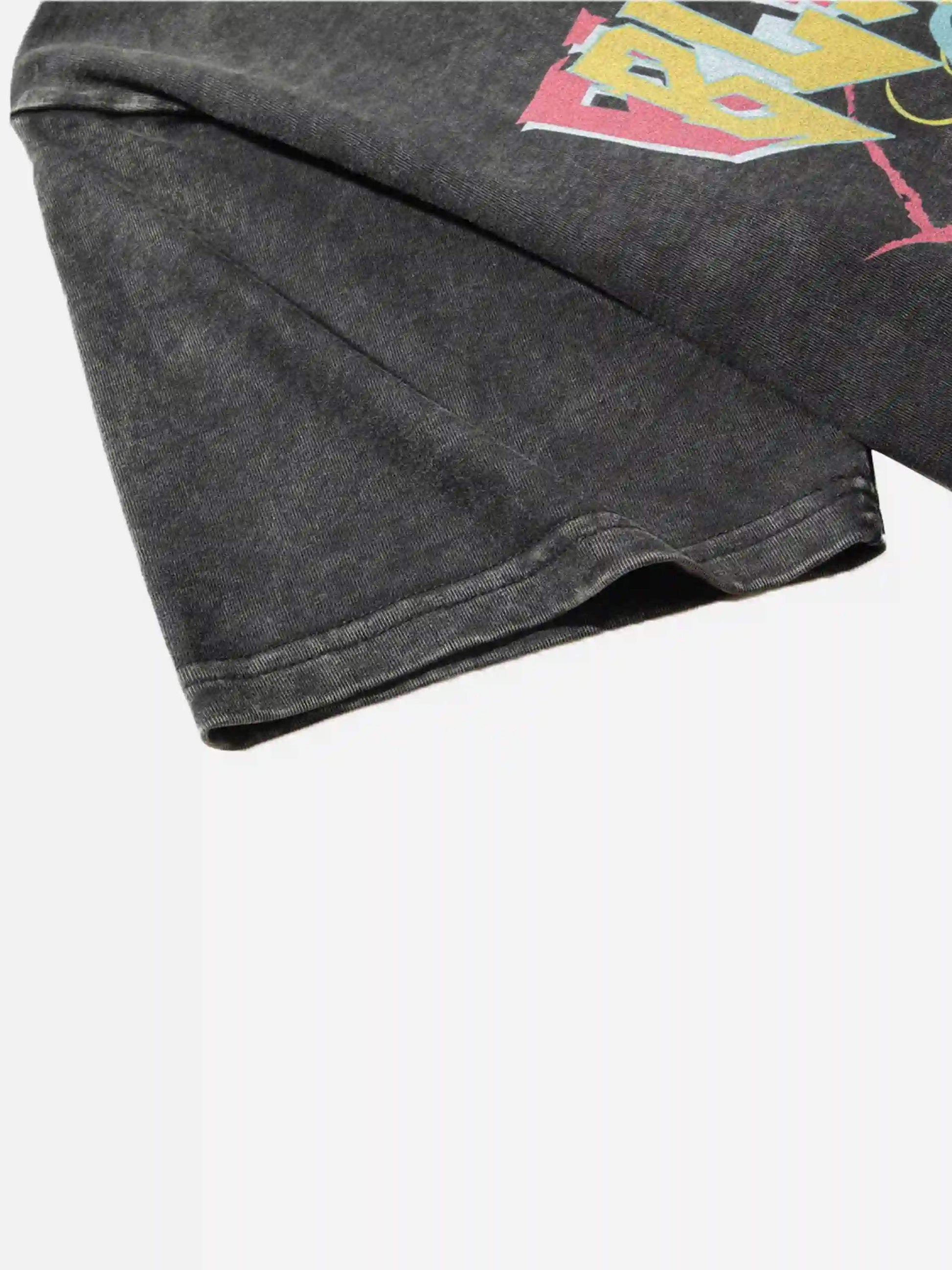 Disguisen Street Vintage Hip-Hop Washed T-Shirt