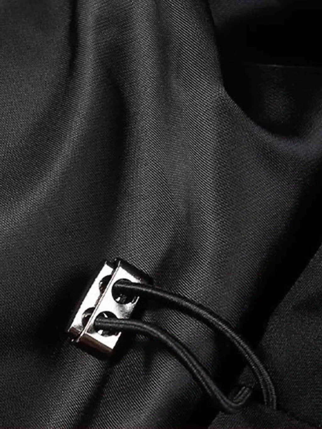 Disguisen Hip-Hop Street Star Contrast Color Stitching Coat