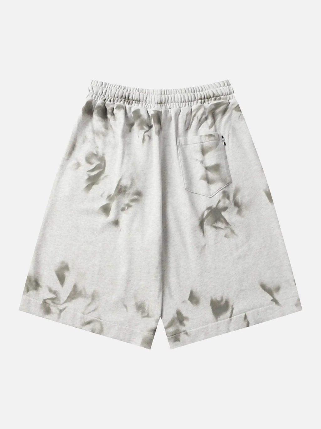 Disguisen Vintage Dirty Elastic Drawstring Loose Shorts