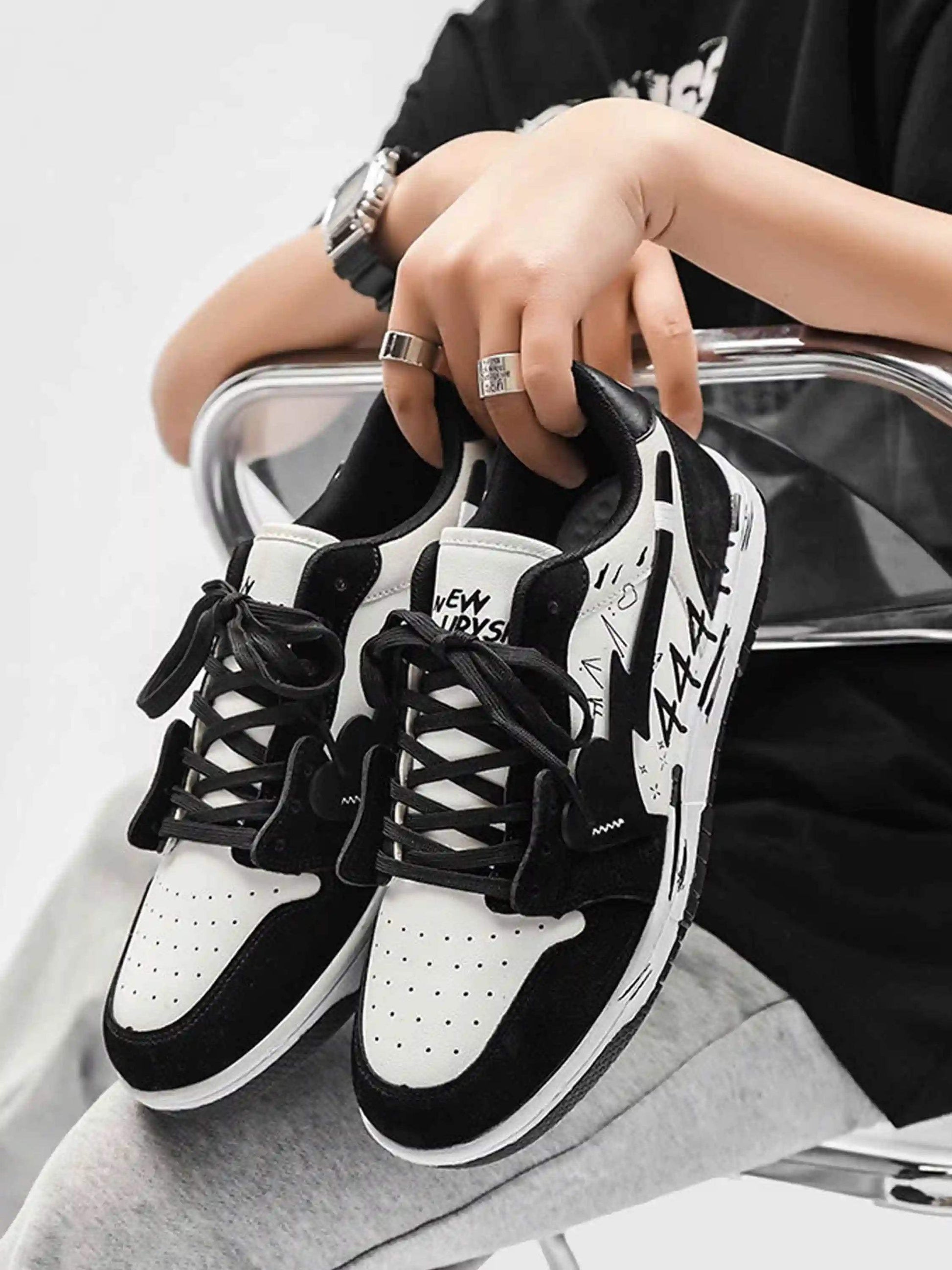 Disguisen Hip-Hop Street Graffiti Skateboard Shoes