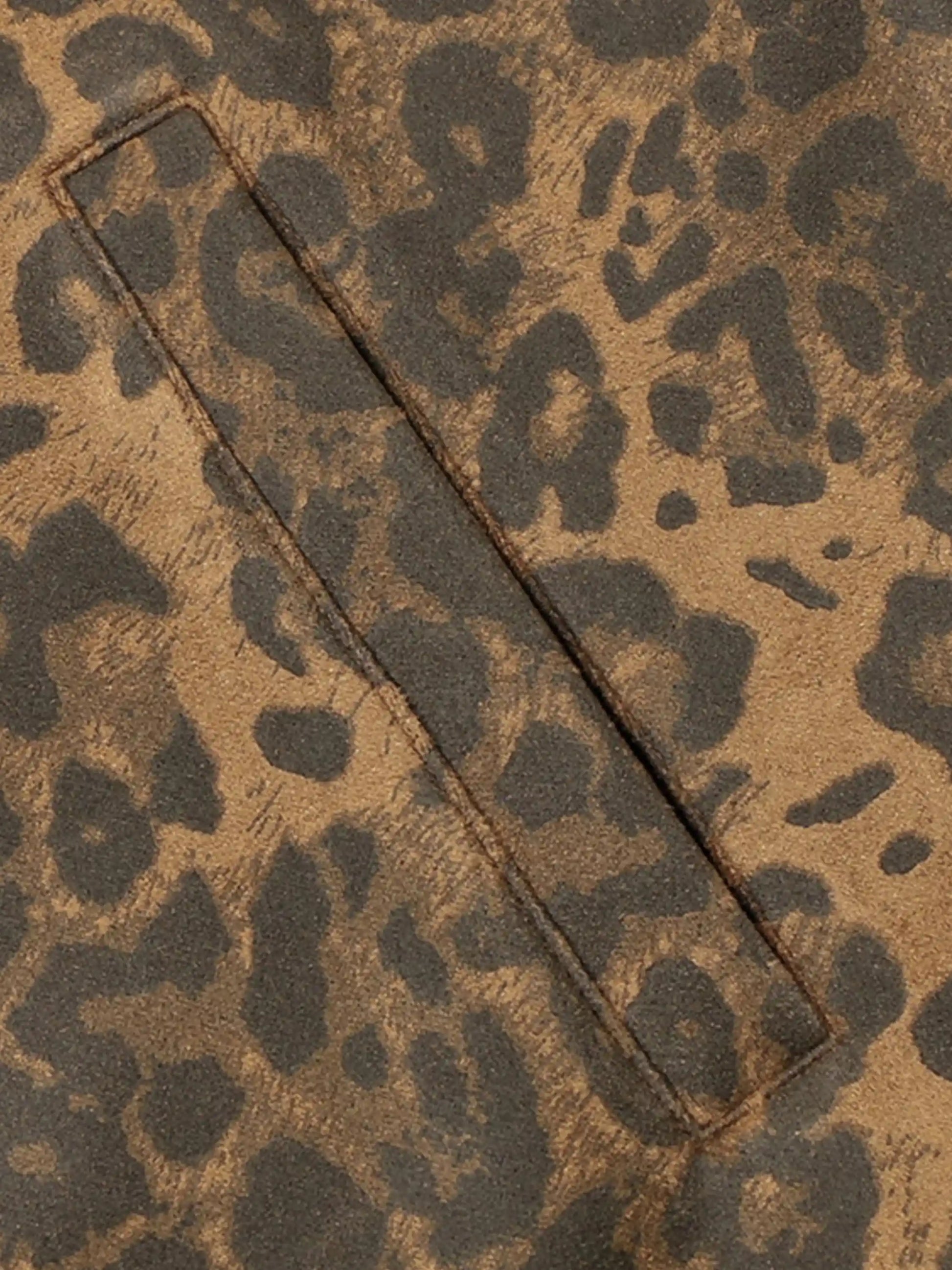 Leopard Stripe Jacket