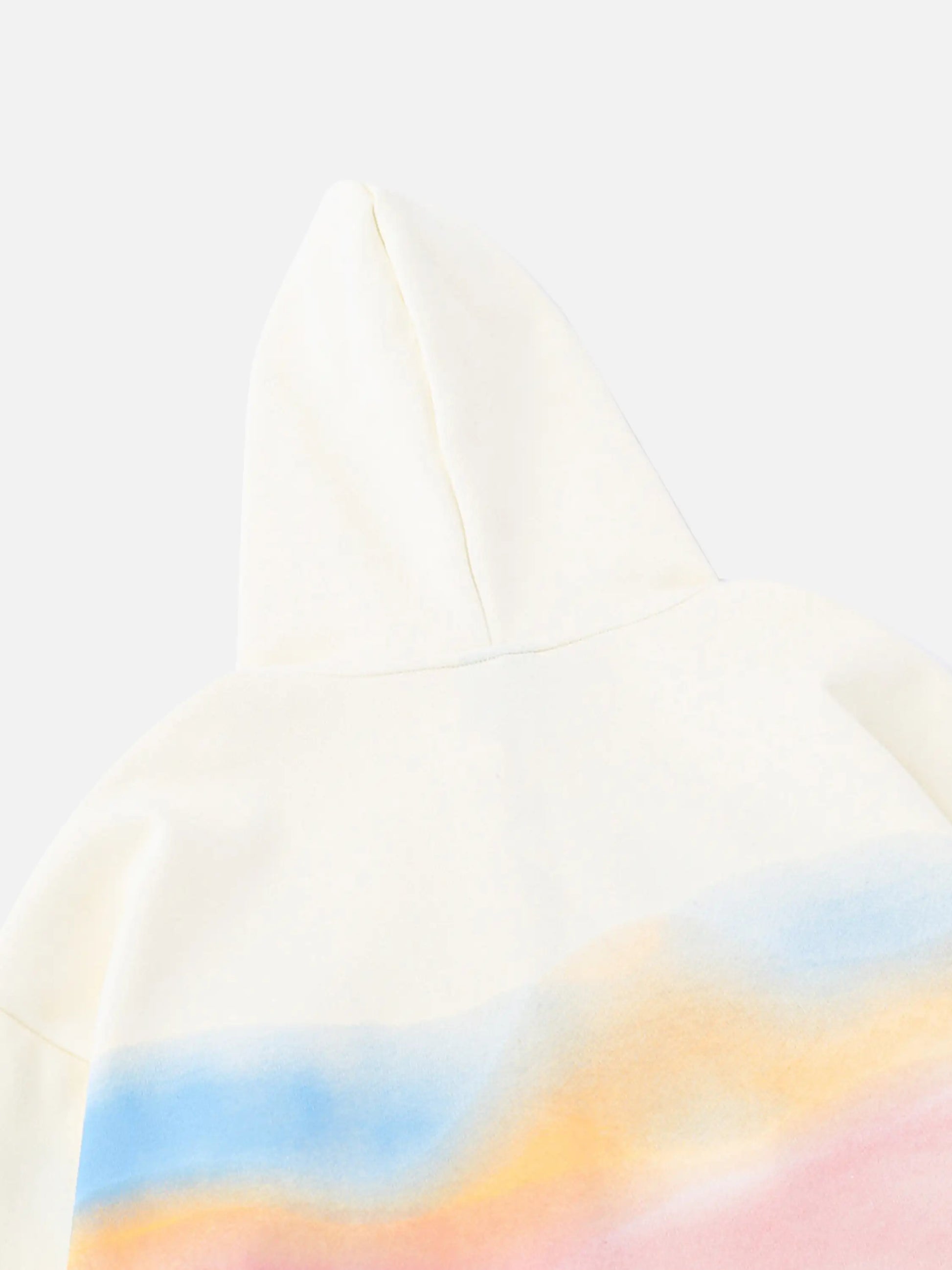 Rainbow Musical Notes Embroidered Hoodie