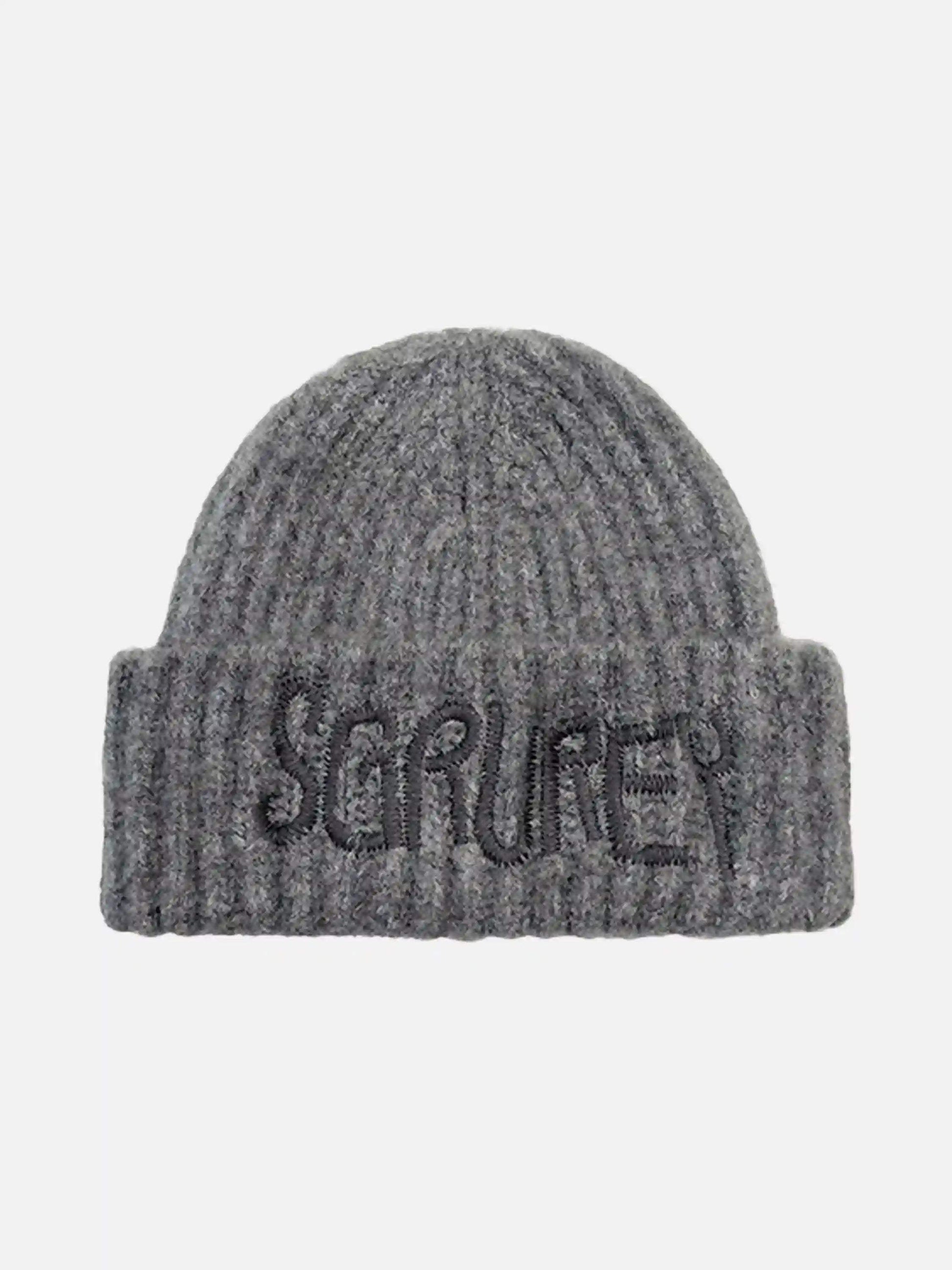Disguisen American Style Letter Embroidered Knitted Hat