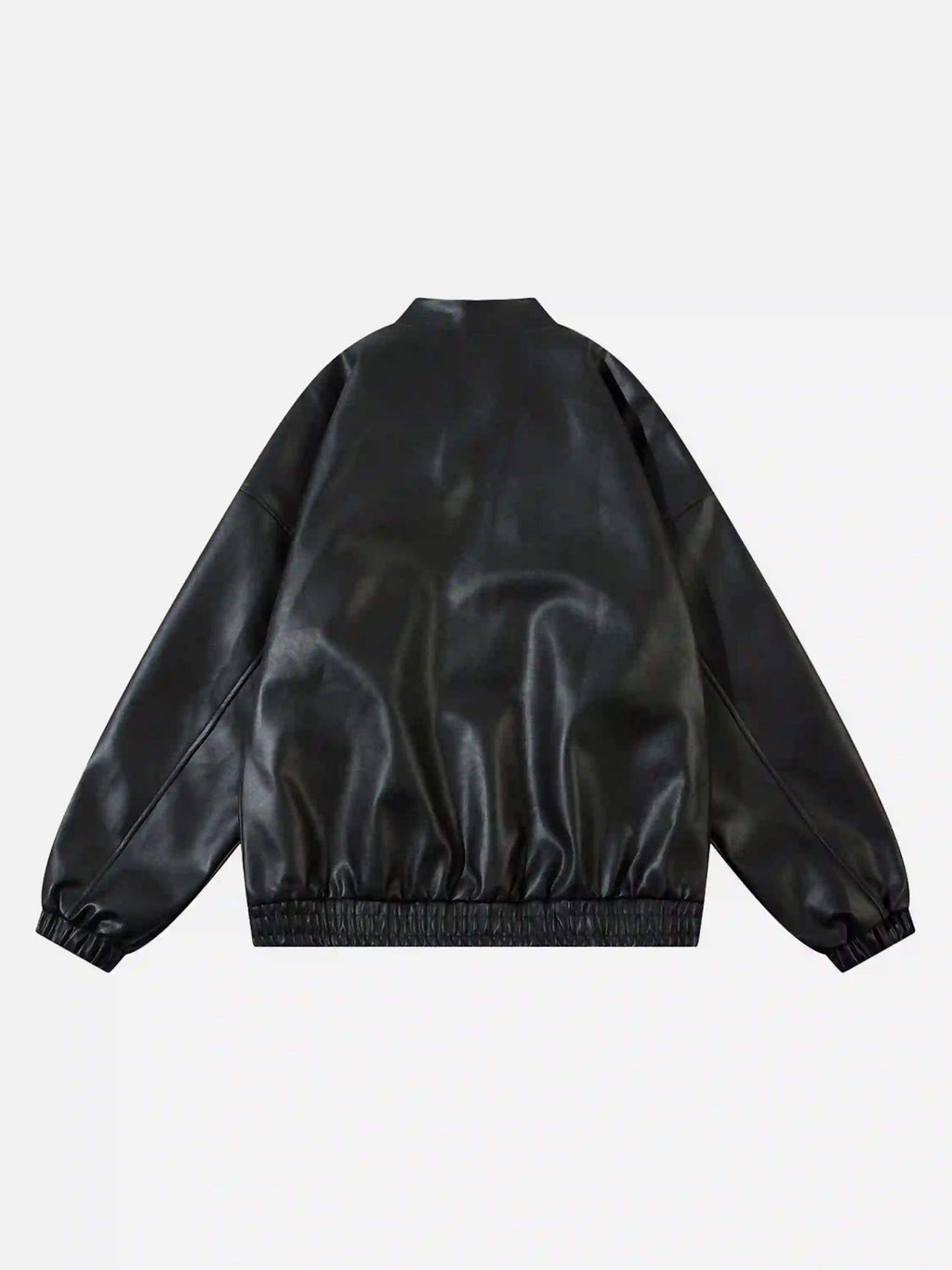 Disguisen Gothic Alphabet Patch Racing Collar Jacket