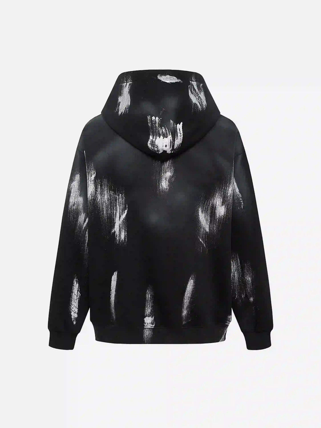 Disguisen High Street Hip Hop Spider Web Print Hoodie