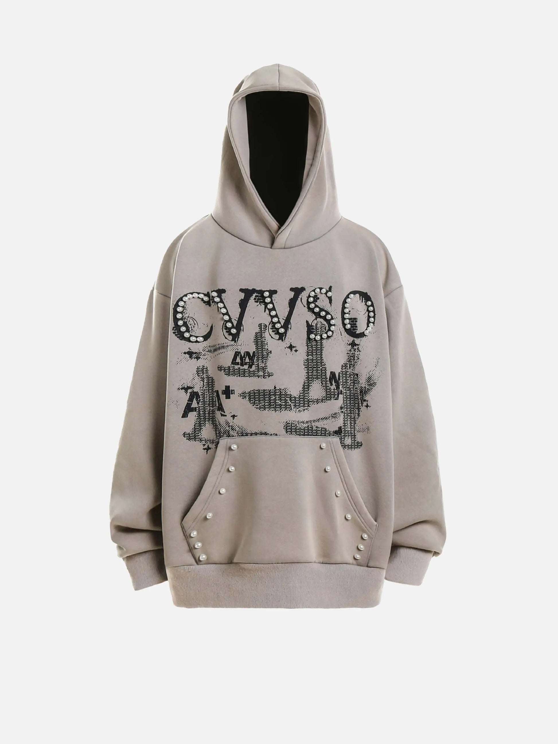 Disguisen Vintage Distressed Pearls Hoodie