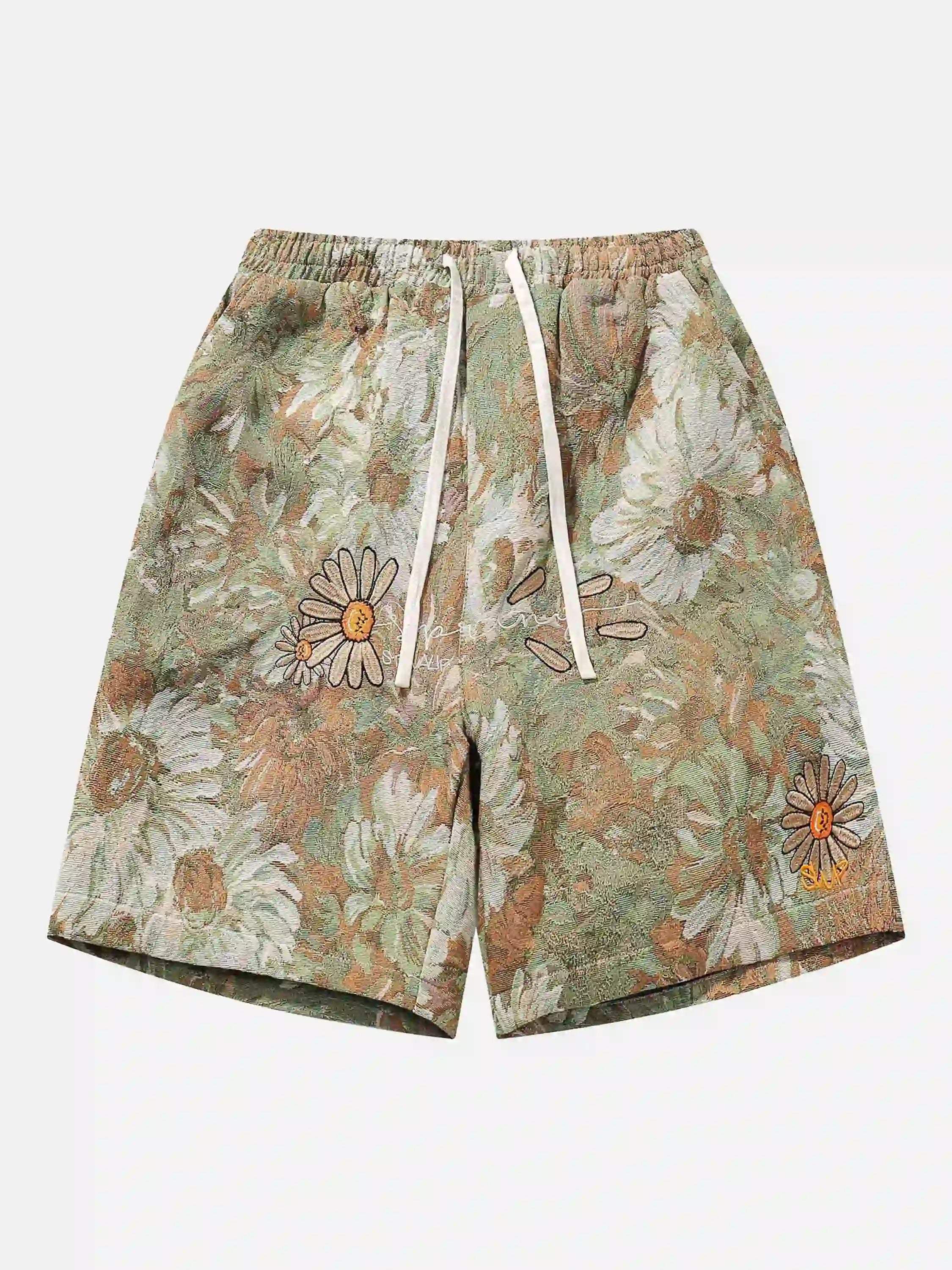 Disguisen High Street Jacquard Embroidery Shorts