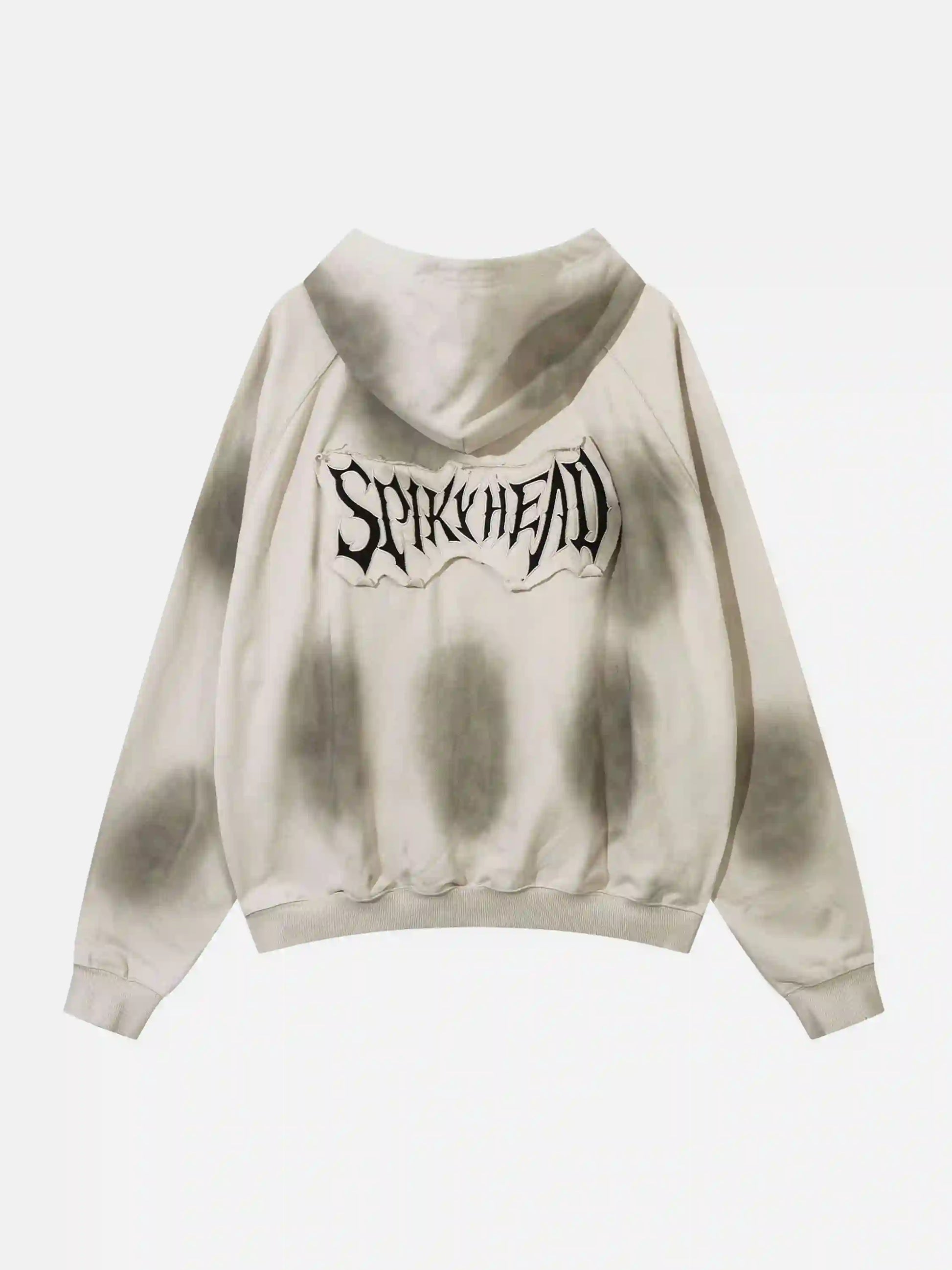 Disguisen Embroidery Spots Zip-up Hoodie