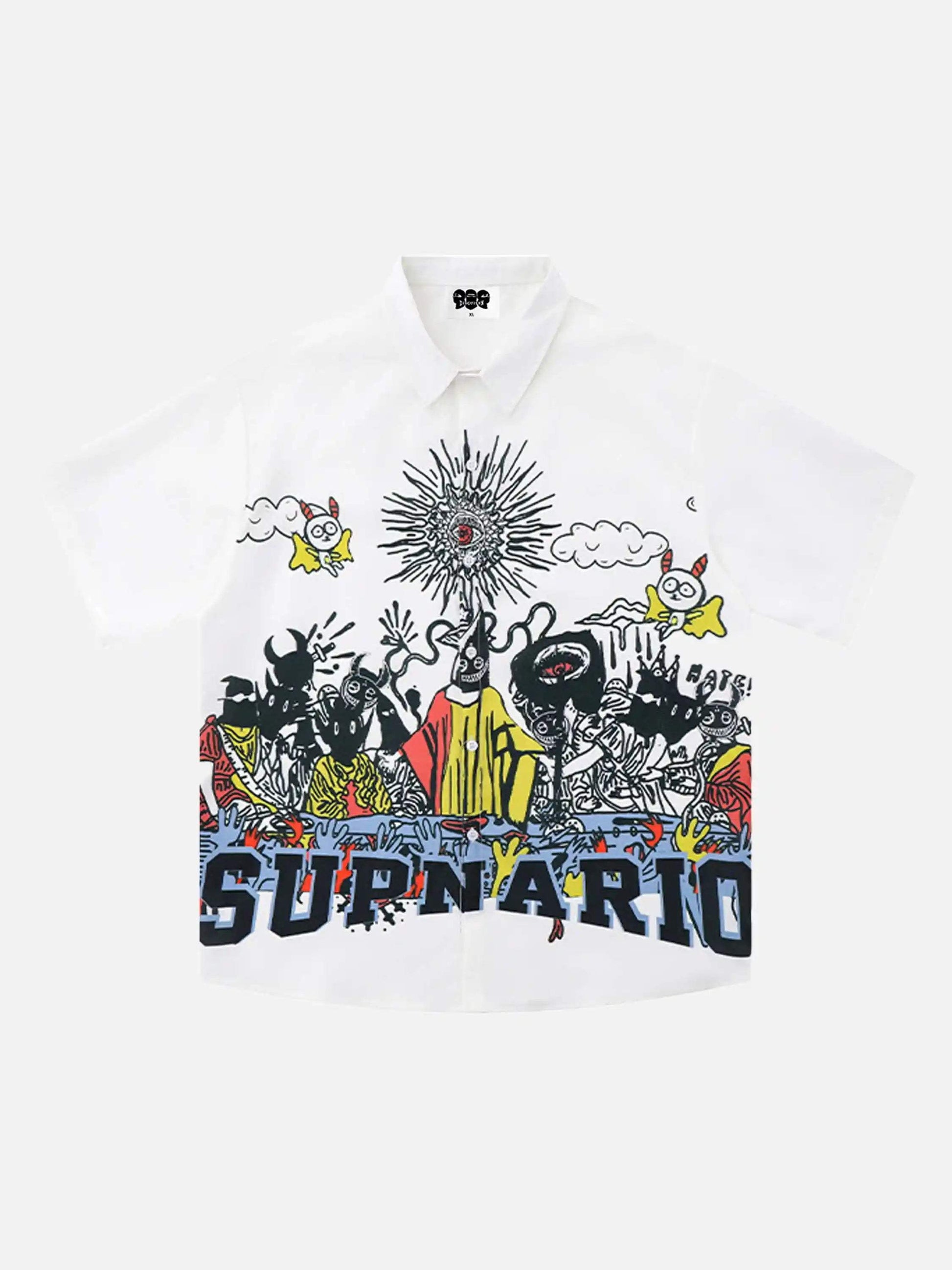 Disguisen Vintage Fun Last Supper Shirt