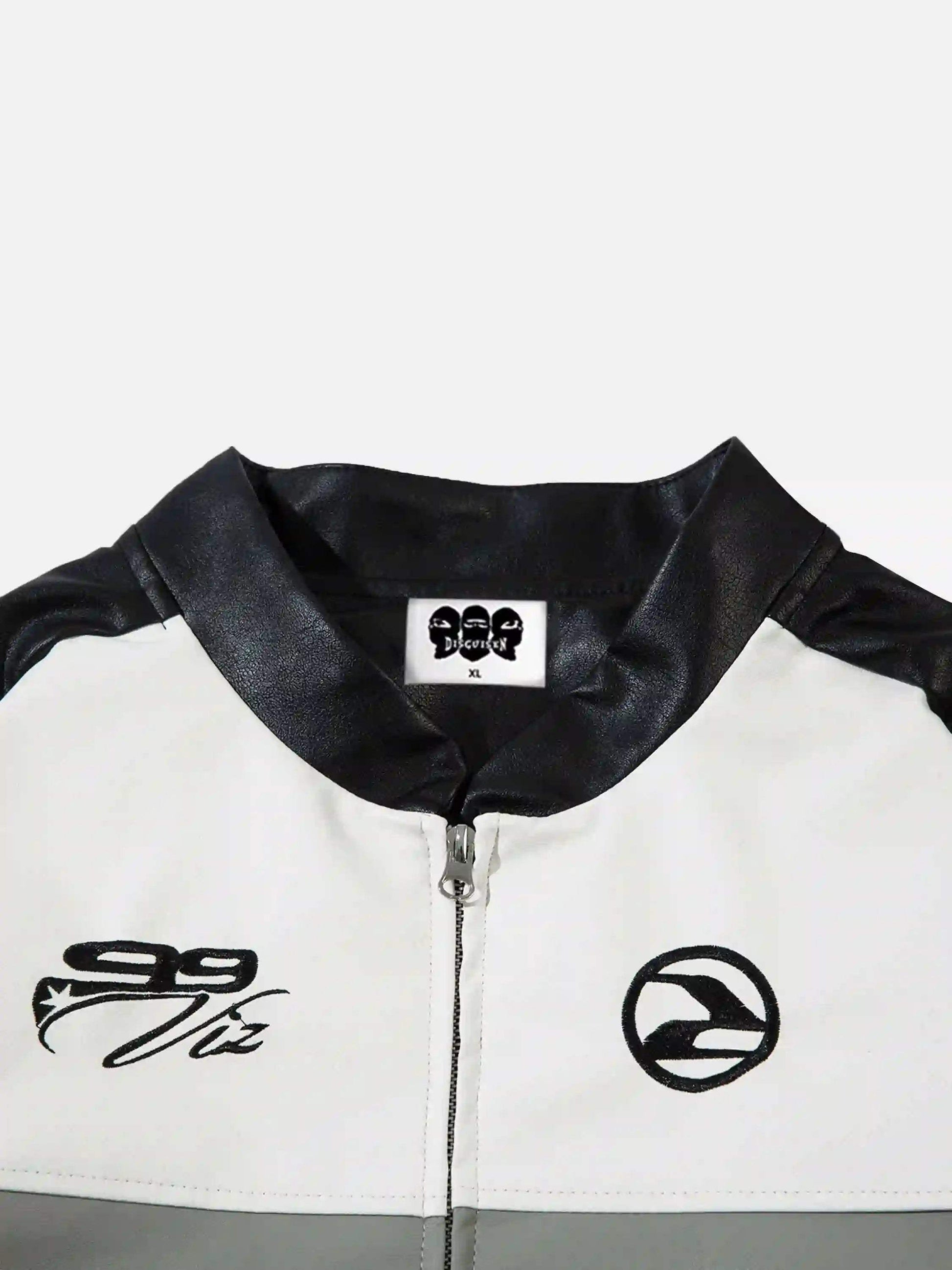 Stitching Pu Motorcycle Jacket