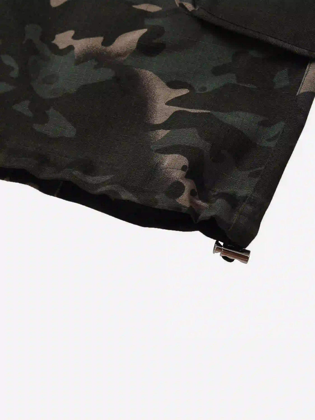 Disguisen Street Dark Camouflage Zipper Cargo Pants