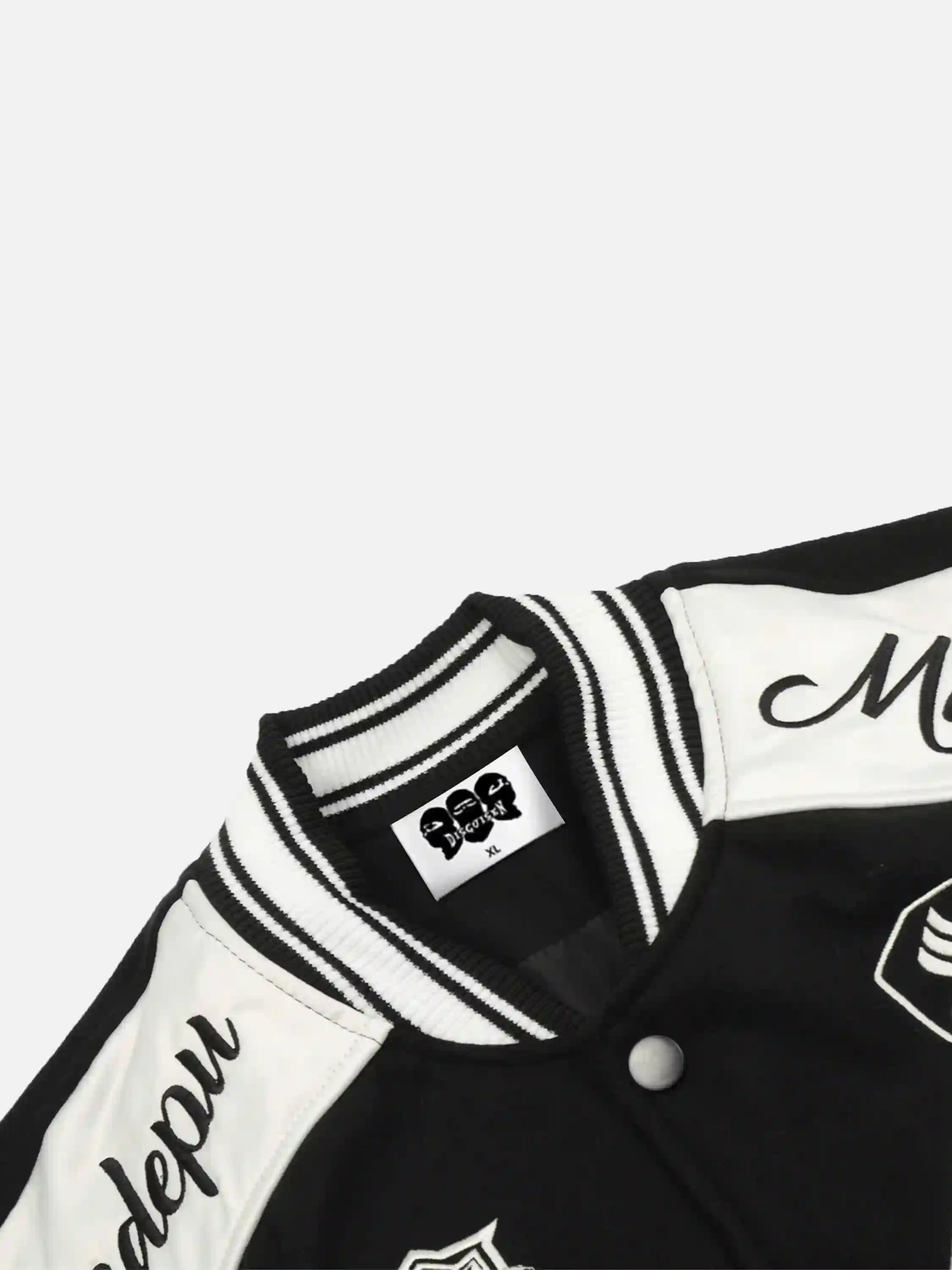 Disguisen Number 98 Embroidered Baseball Jacket