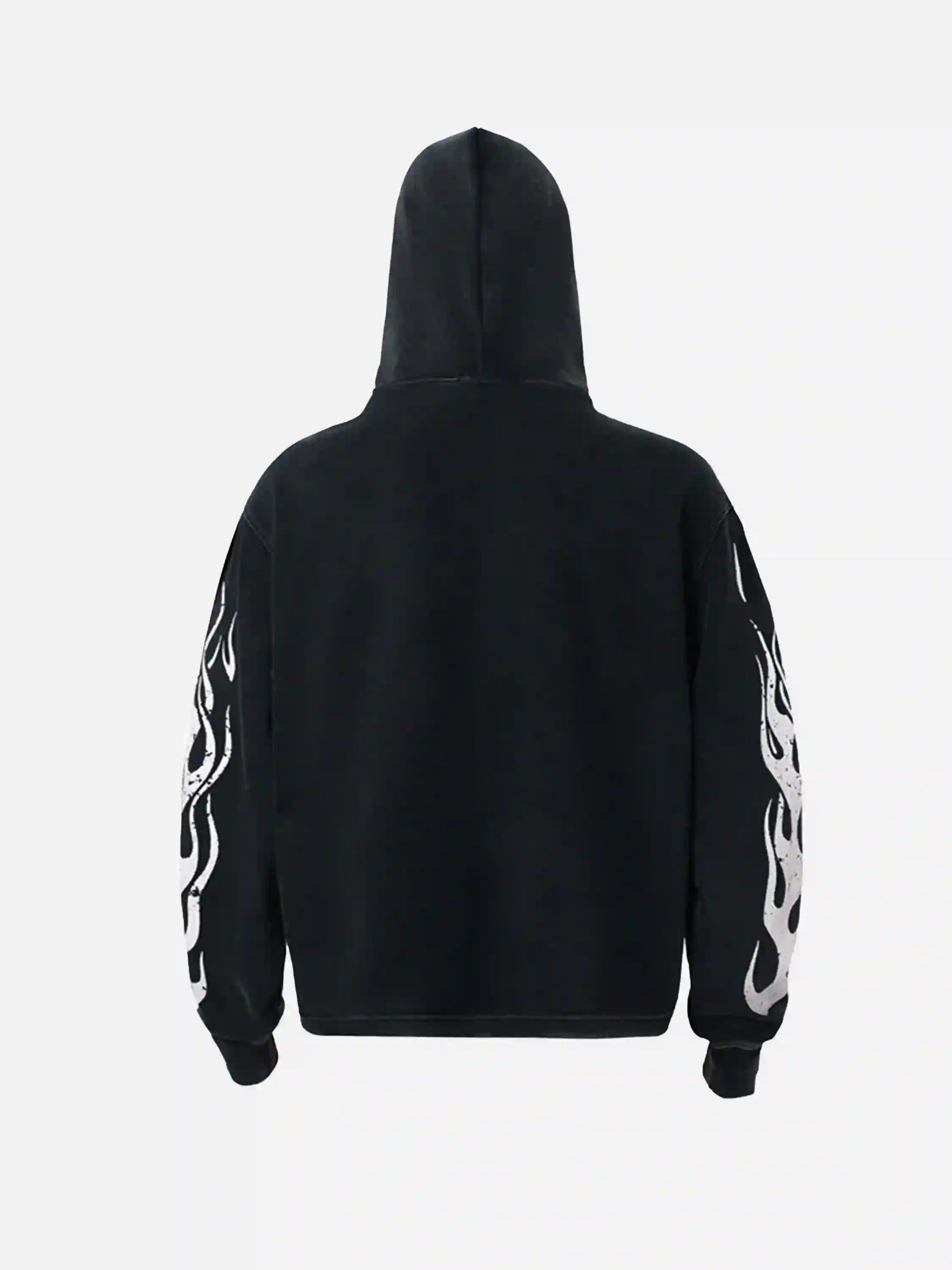 Disguisen Vintage Washed Letter Print Hoodie