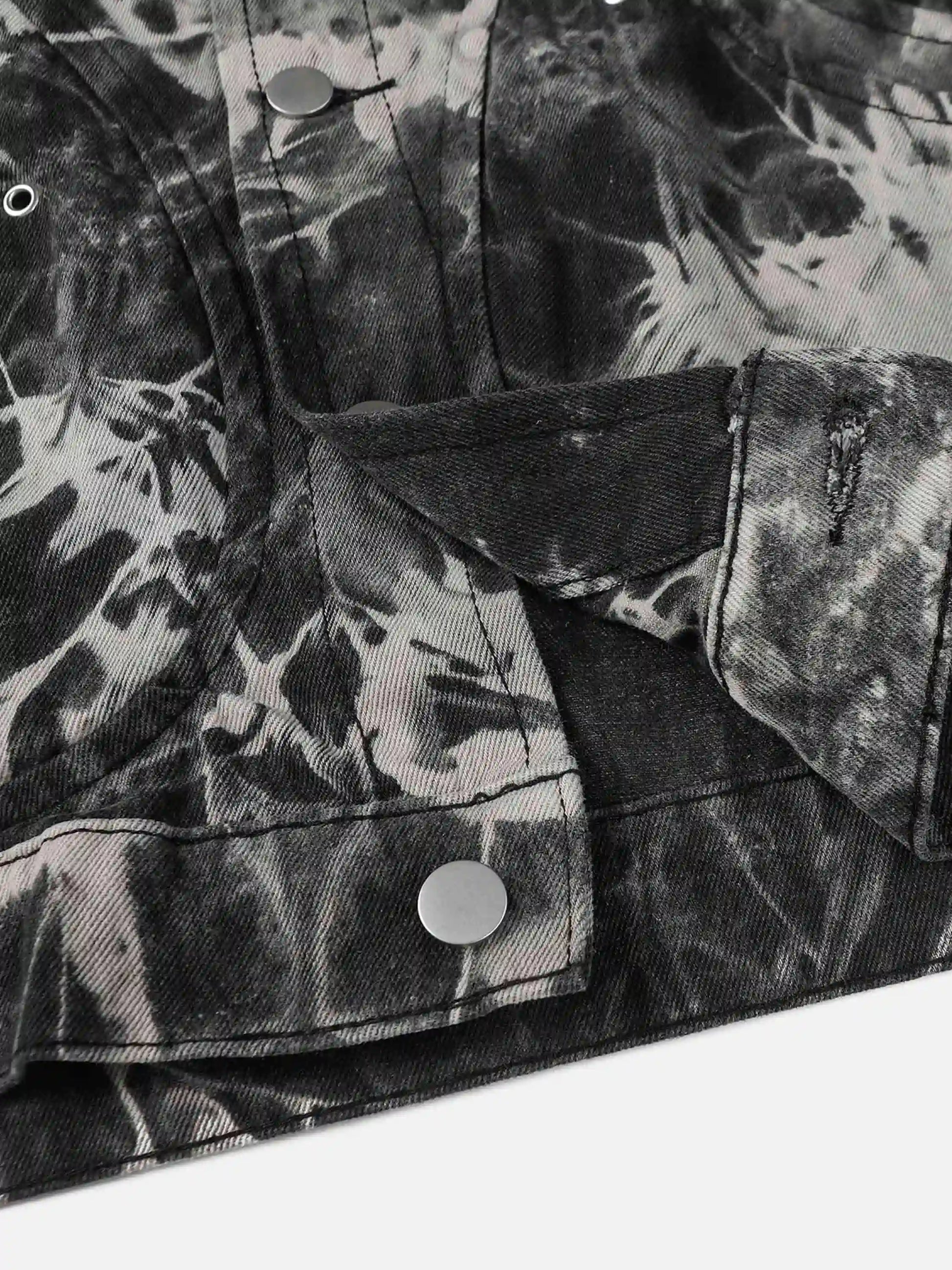 Disguisen Vinateg Tie-dye Denim Jacket