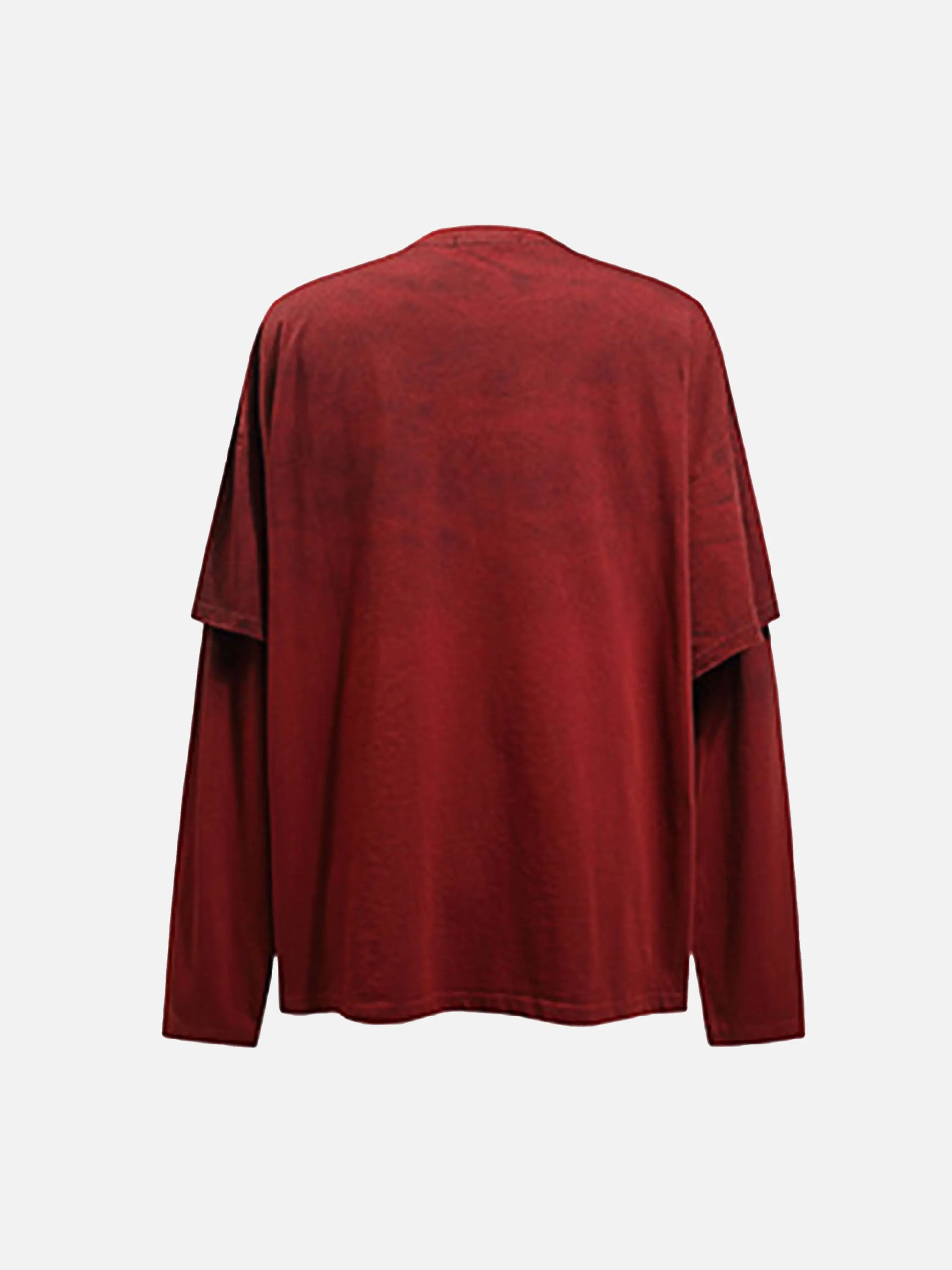 Disguisen Vintage Fake Two-piece Long-Sleeve T-shirt