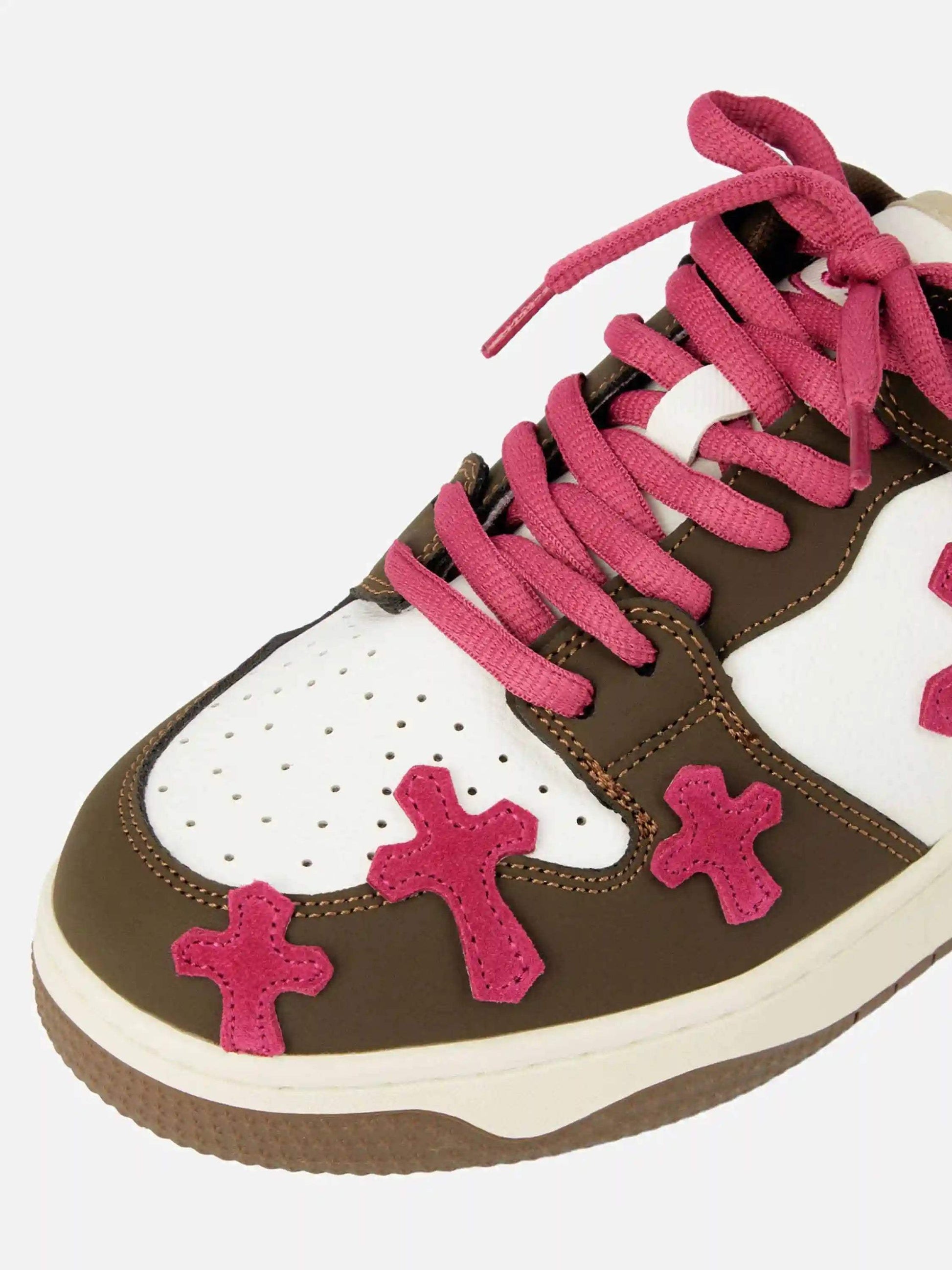 Disguisen Splicing Skateboard Sneakers