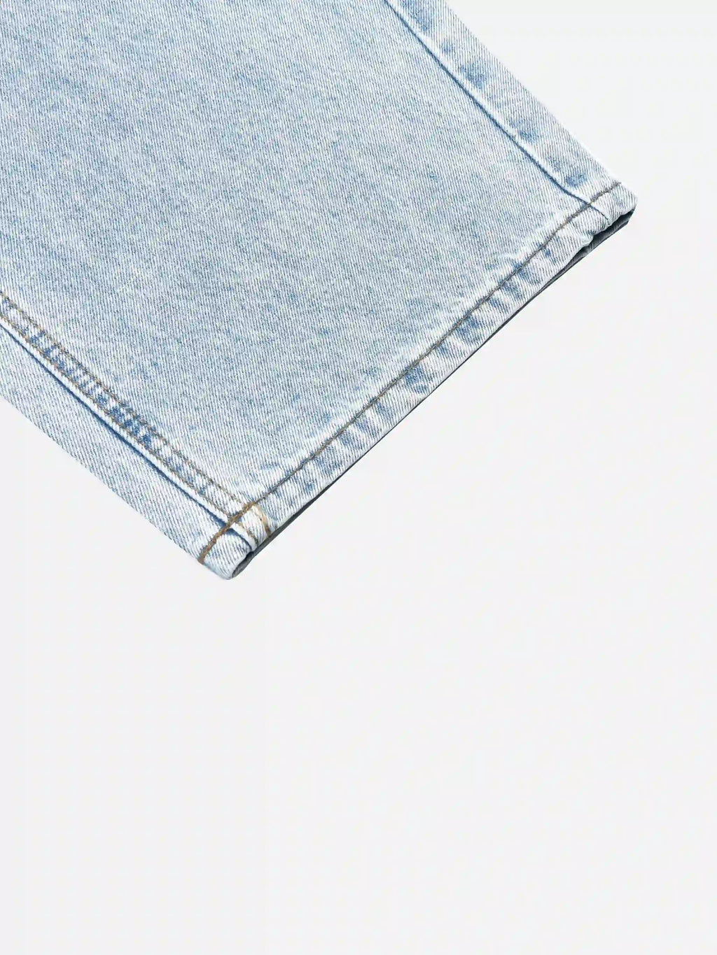 Vintage Classic Washed Light Blue Jeans