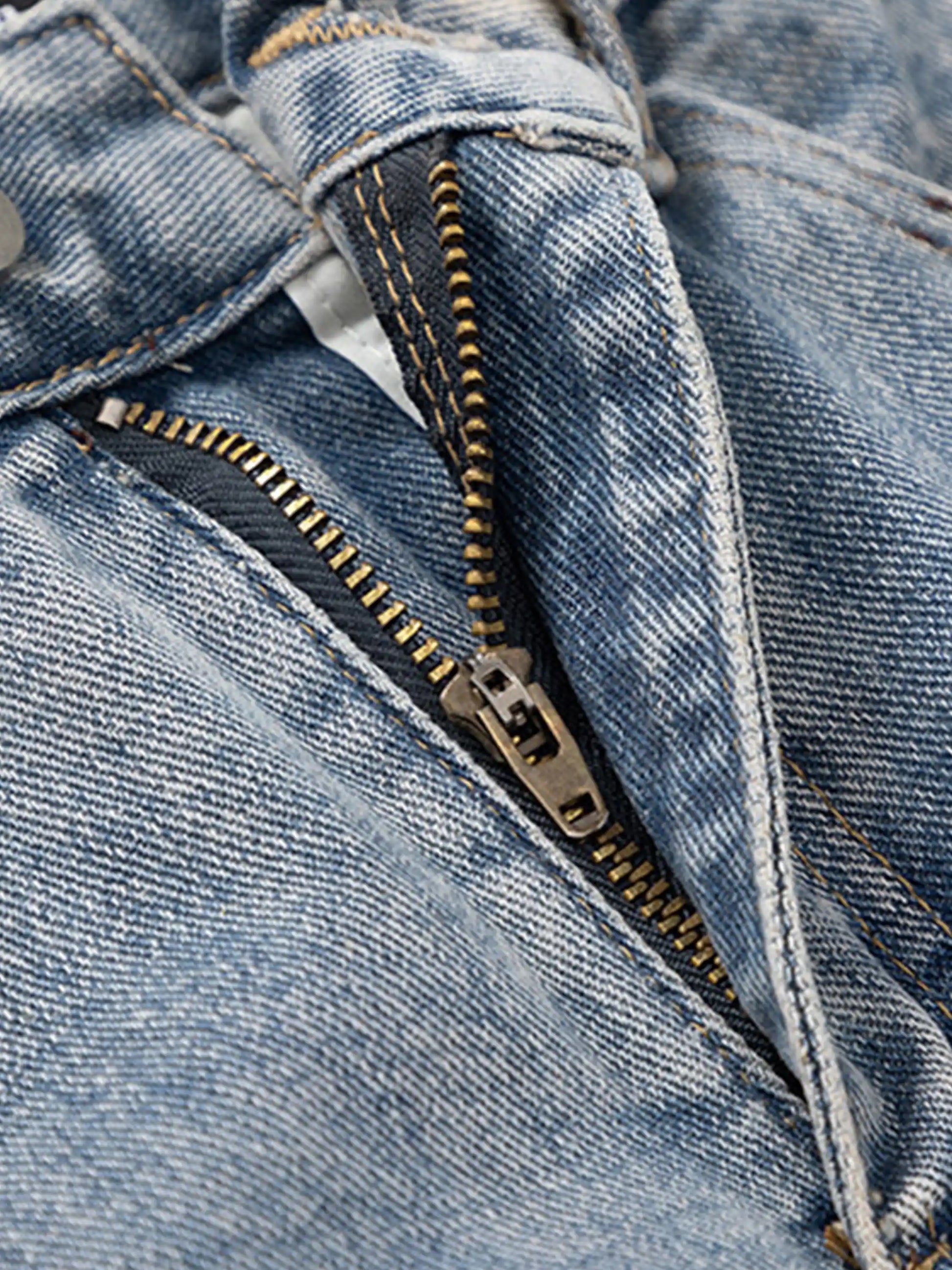 Vintage Star Embroidered Jeans