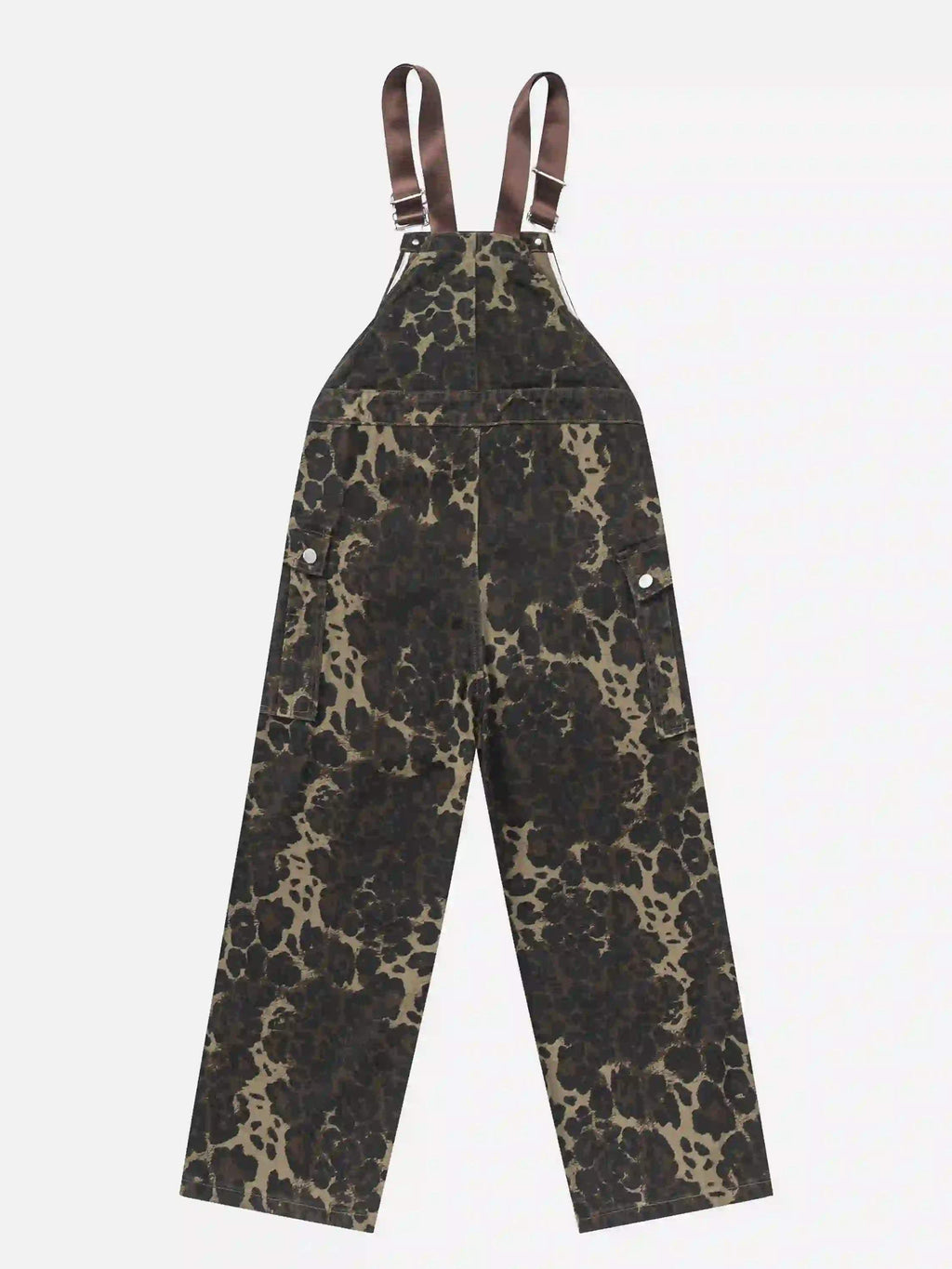 Disguisen Street Leopard Print Overalls