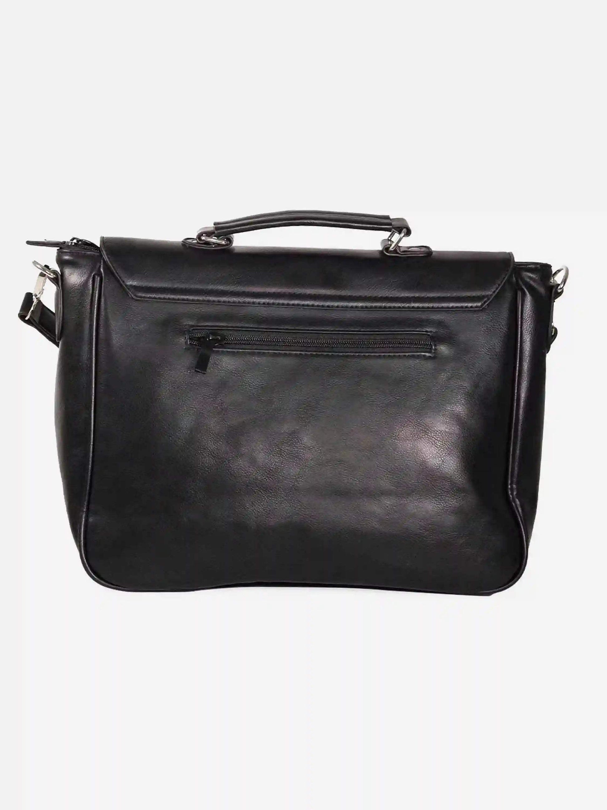 Disguisen Punk Gothic Skull Briefcase Crossbody Bag
