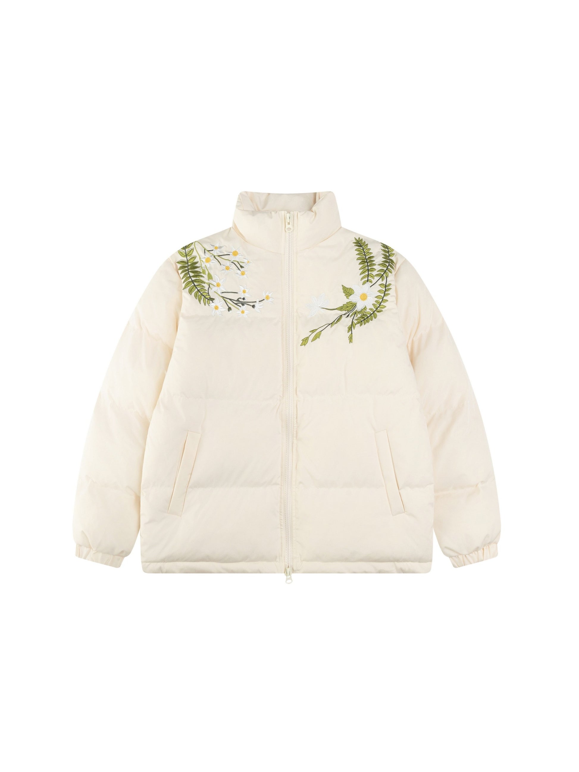 Floral Embroidered Coat