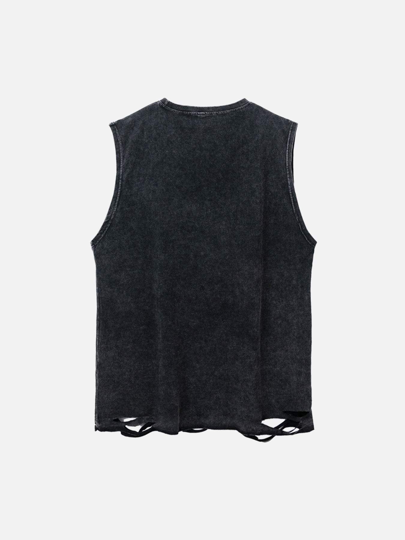 Disguisen Hip-hop Loose Washed Undershirt