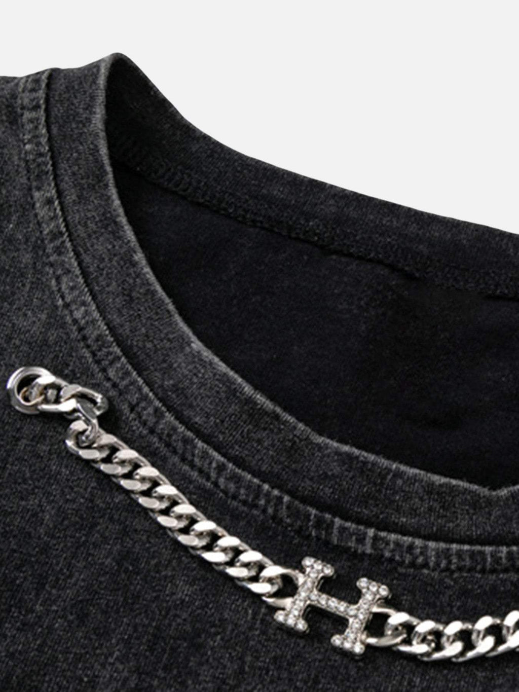 Disguisen Hip-hop Loose Washed Undershirt