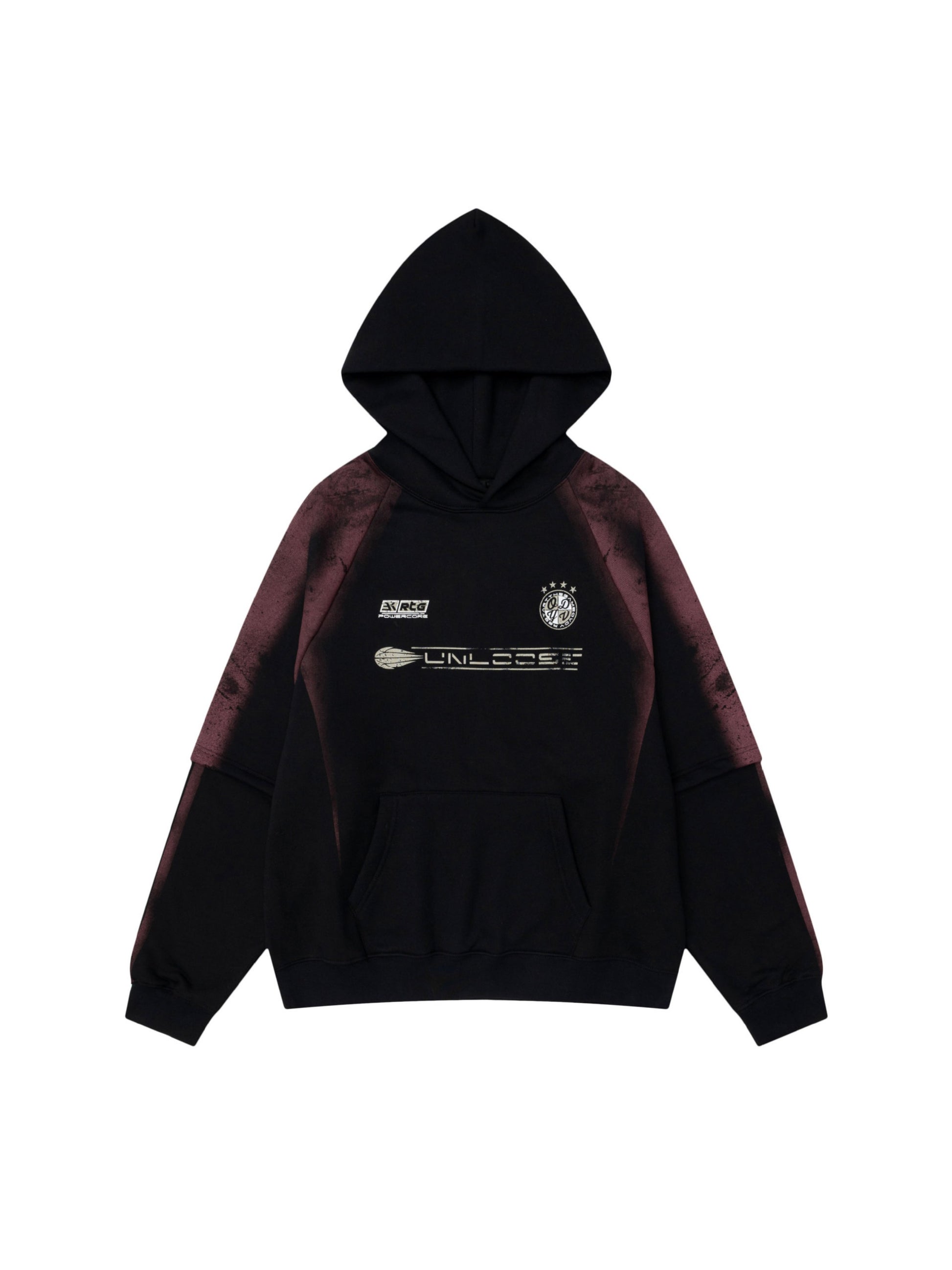 Vintage Letter Print Hip-Hop Hoodie