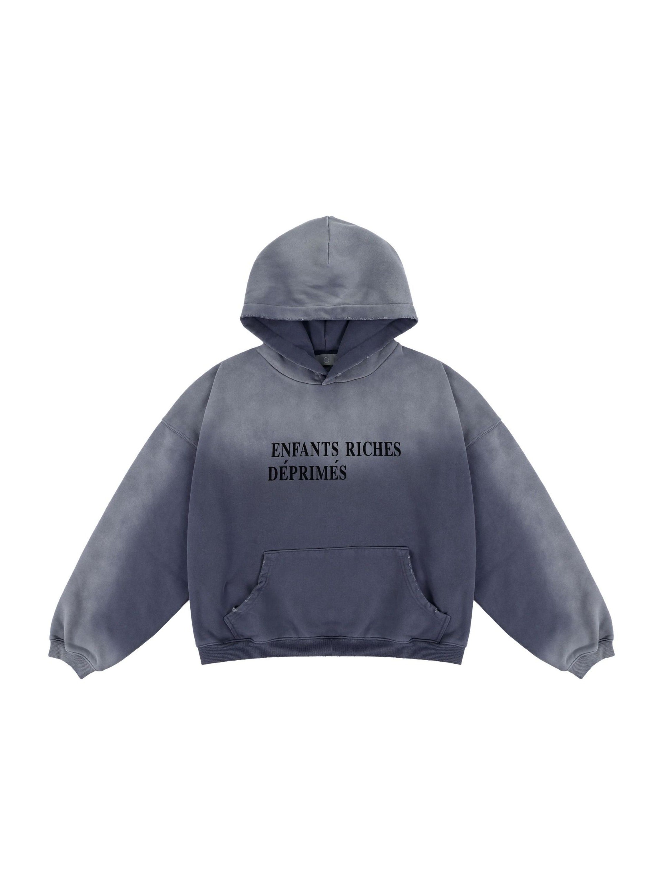 Vintage Distressed Gradient Sweatshirt